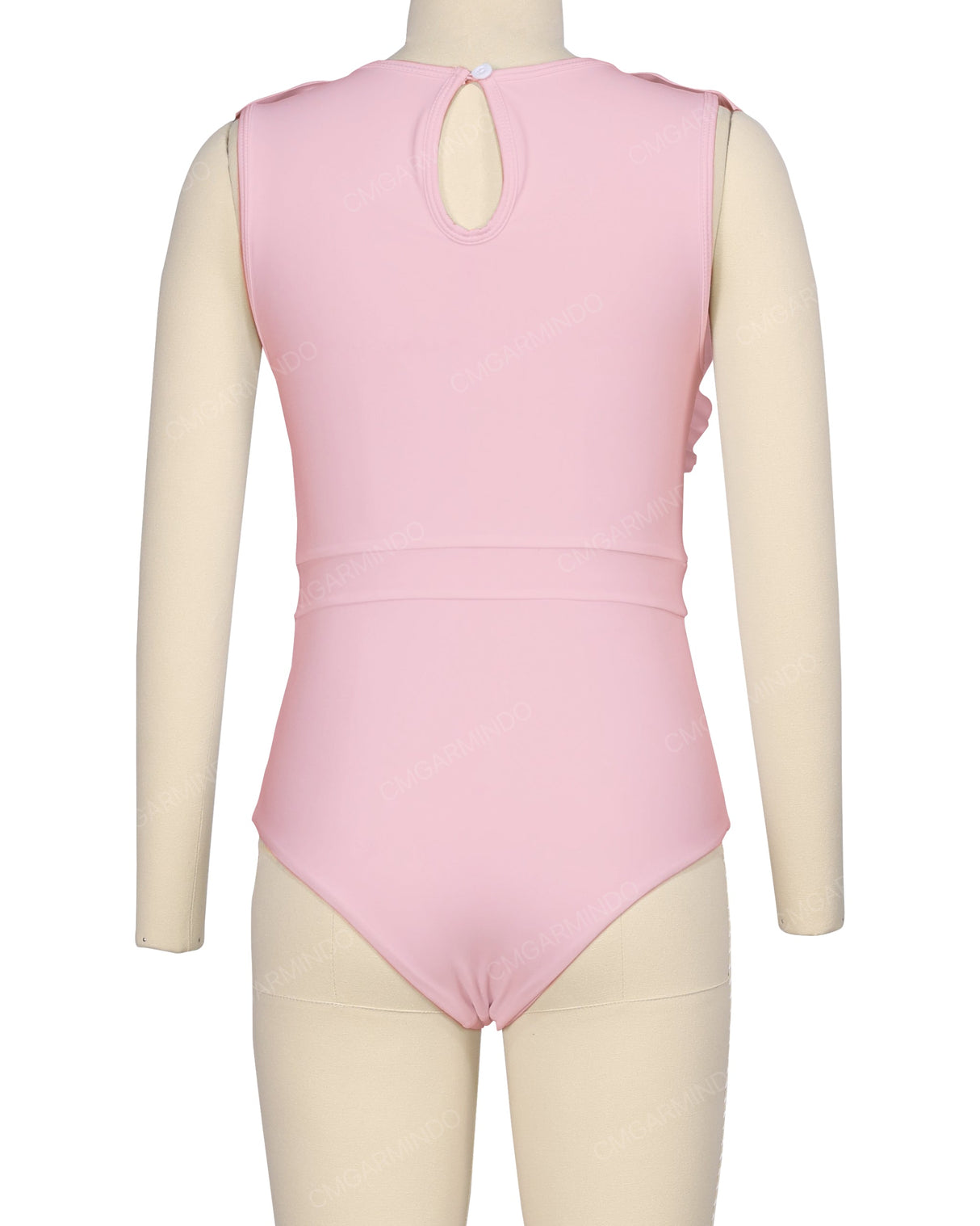 Sleeveless Frill One Piece