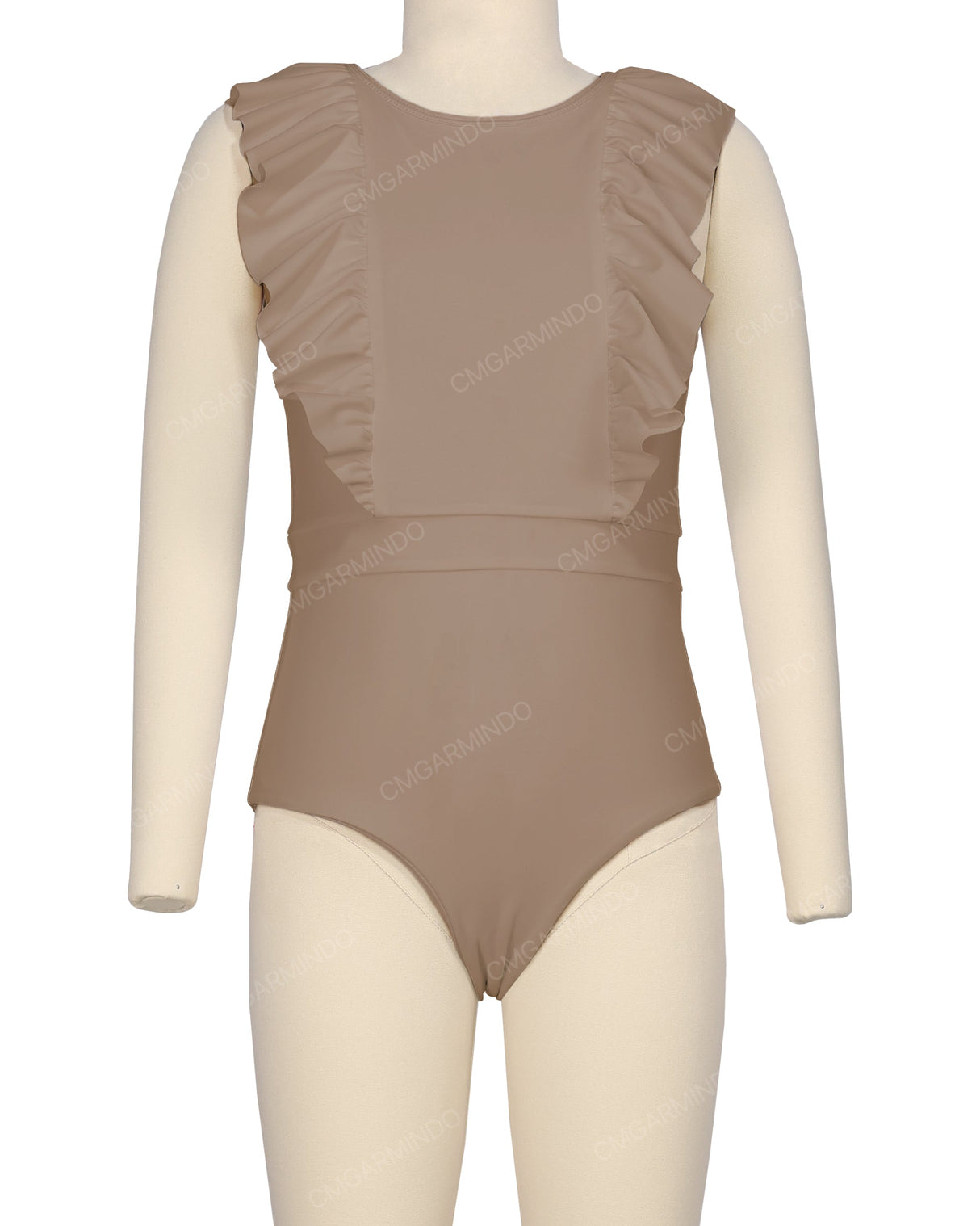 Sleeveless Frill One Piece