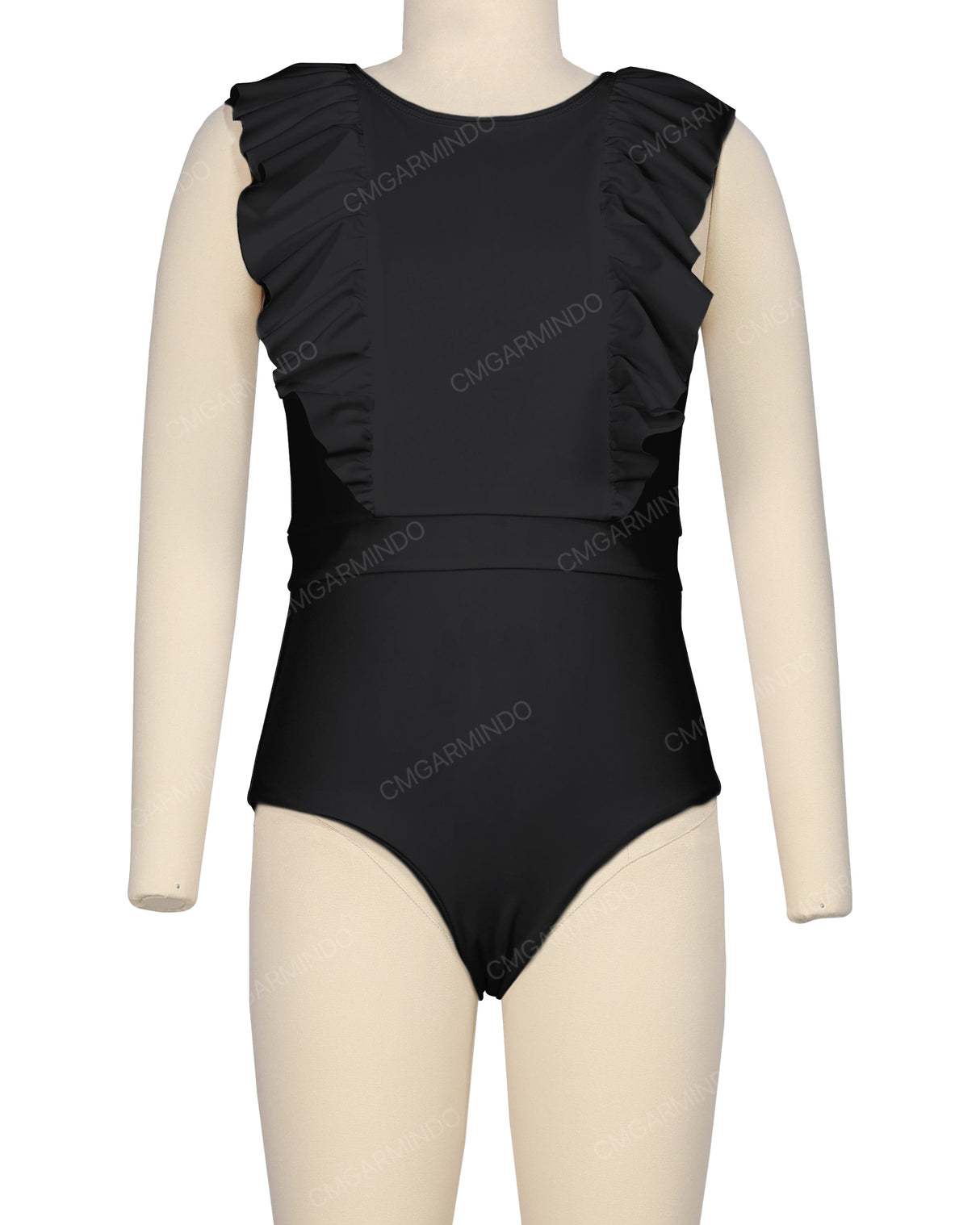 Sleeveless Frill One Piece