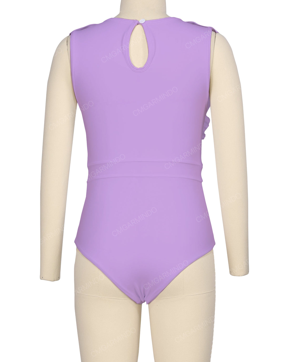 Sleeveless Frill One Piece