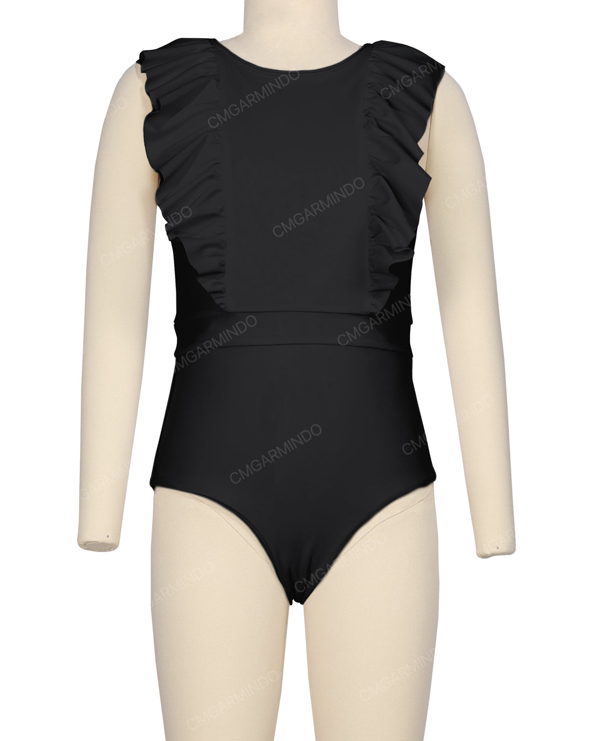Sleeveless Frill One Piece