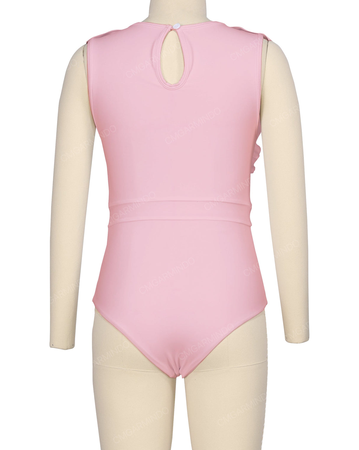 Sleeveless Frill One Piece