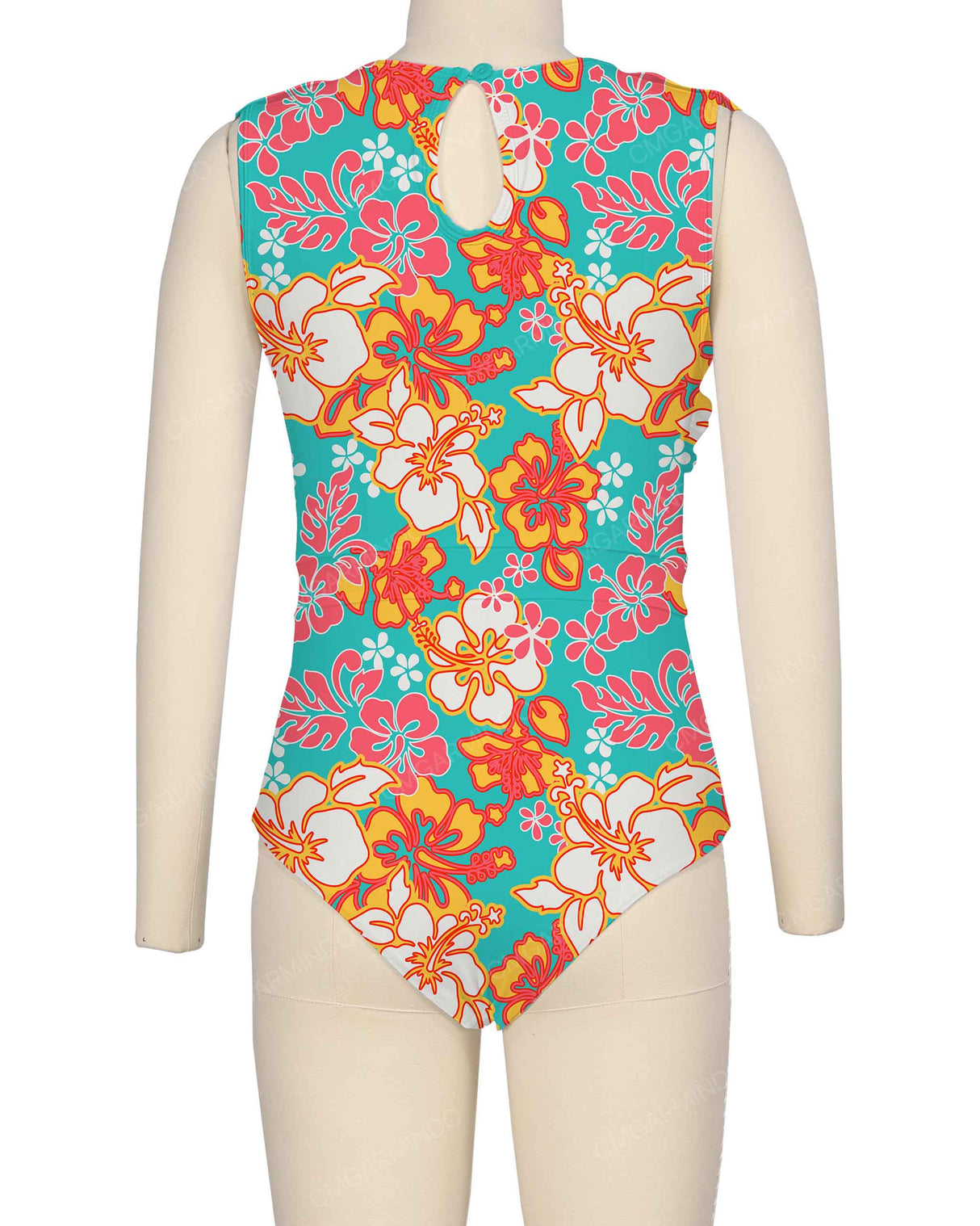 Sleeveless Frill One Piece