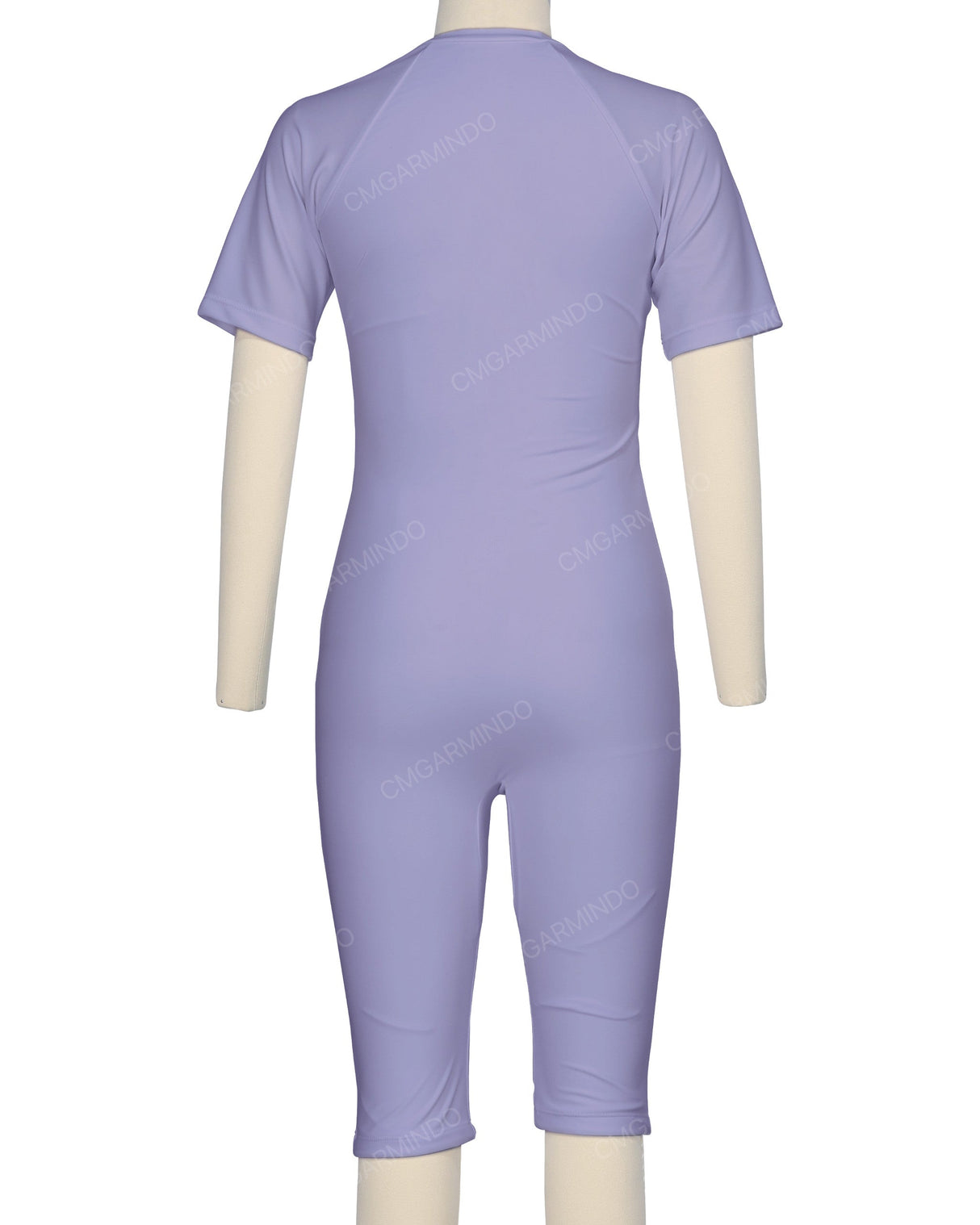 Short Sleeve Front Zip Full Piece Rashie