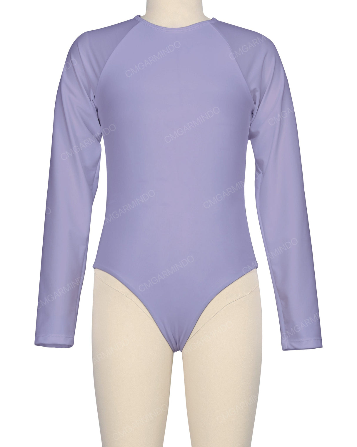 Long Sleeve Zip Back One Piece