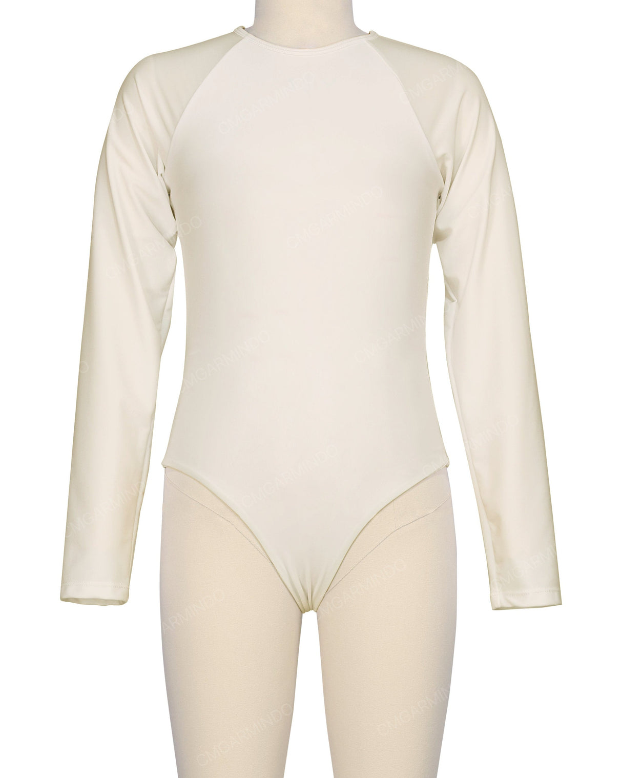 Long Sleeve Zip Back One Piece