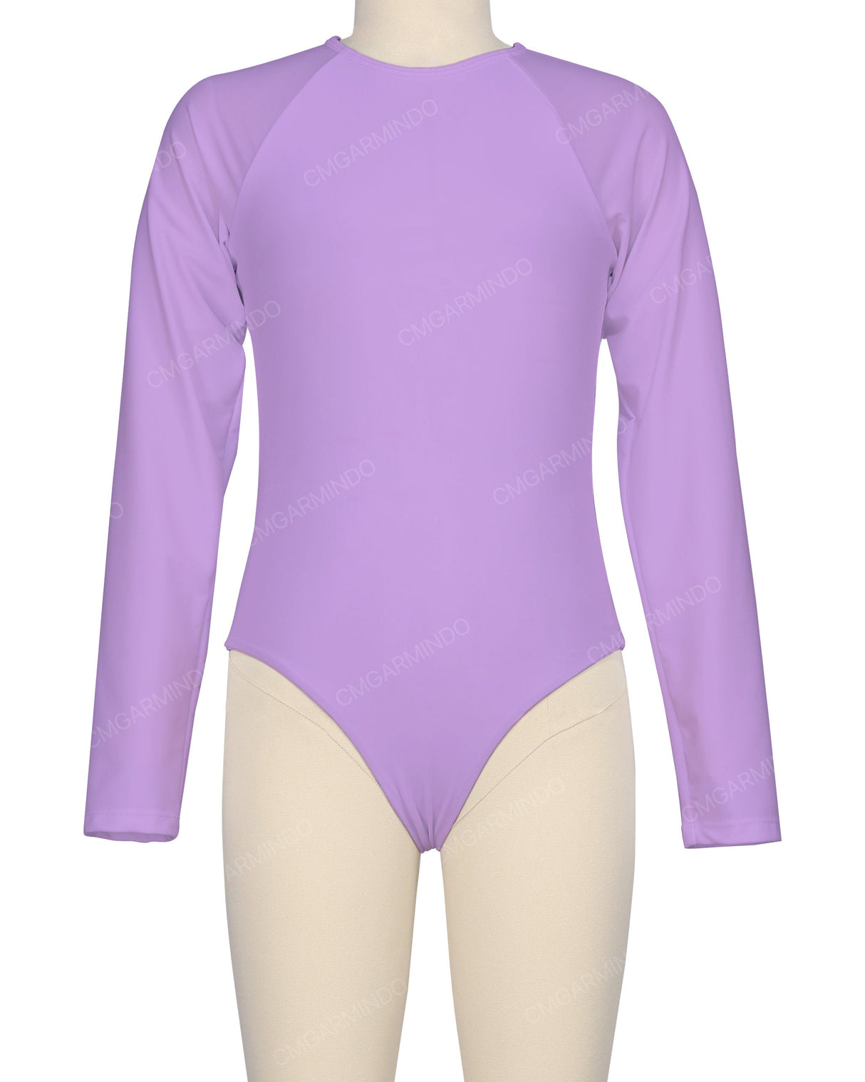 Long Sleeve Zip Back One Piece
