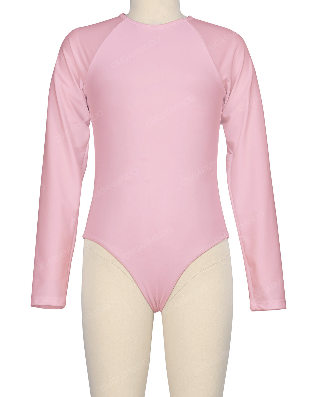 Long Sleeve Zip Back One Piece