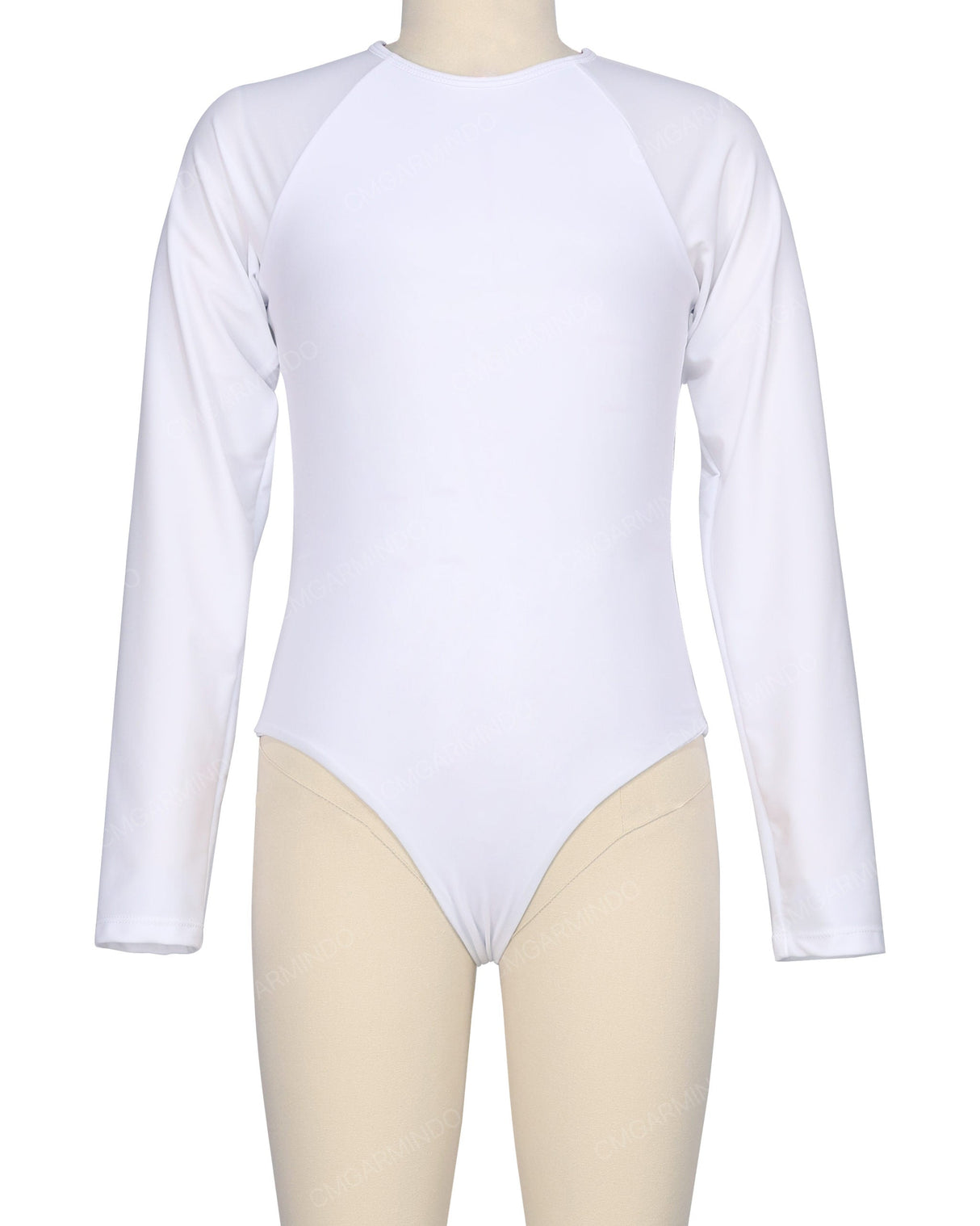 Long Sleeve Zip Back One Piece