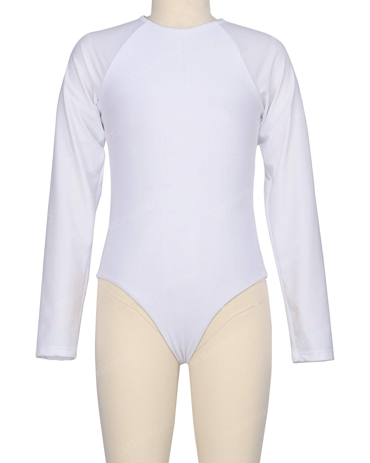 Long Sleeve Zip Back One Piece