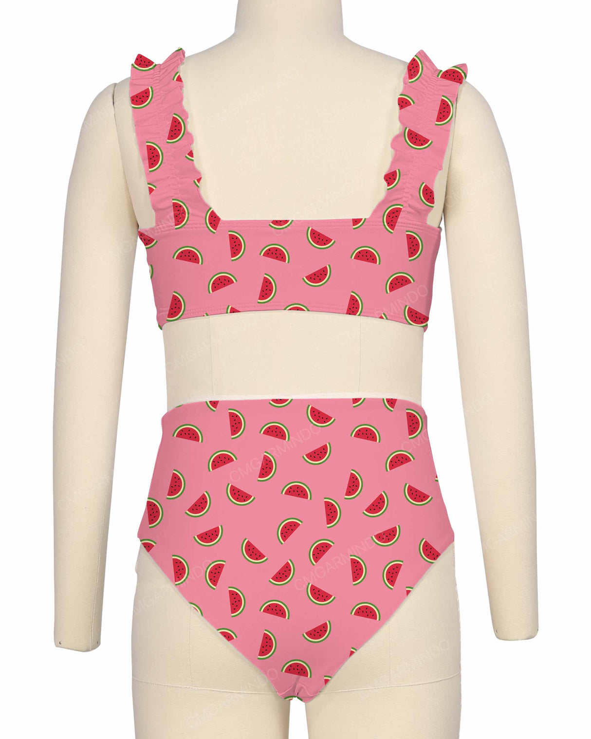 Ruffle Strap Bikini Top