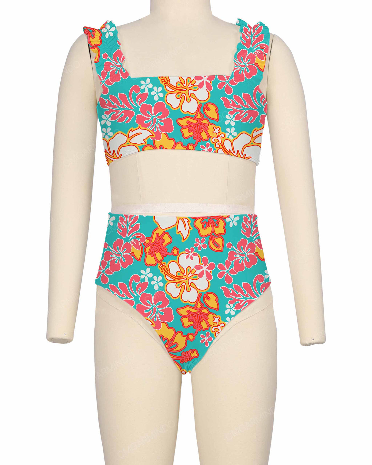 Ruffle Strap Bikini Top