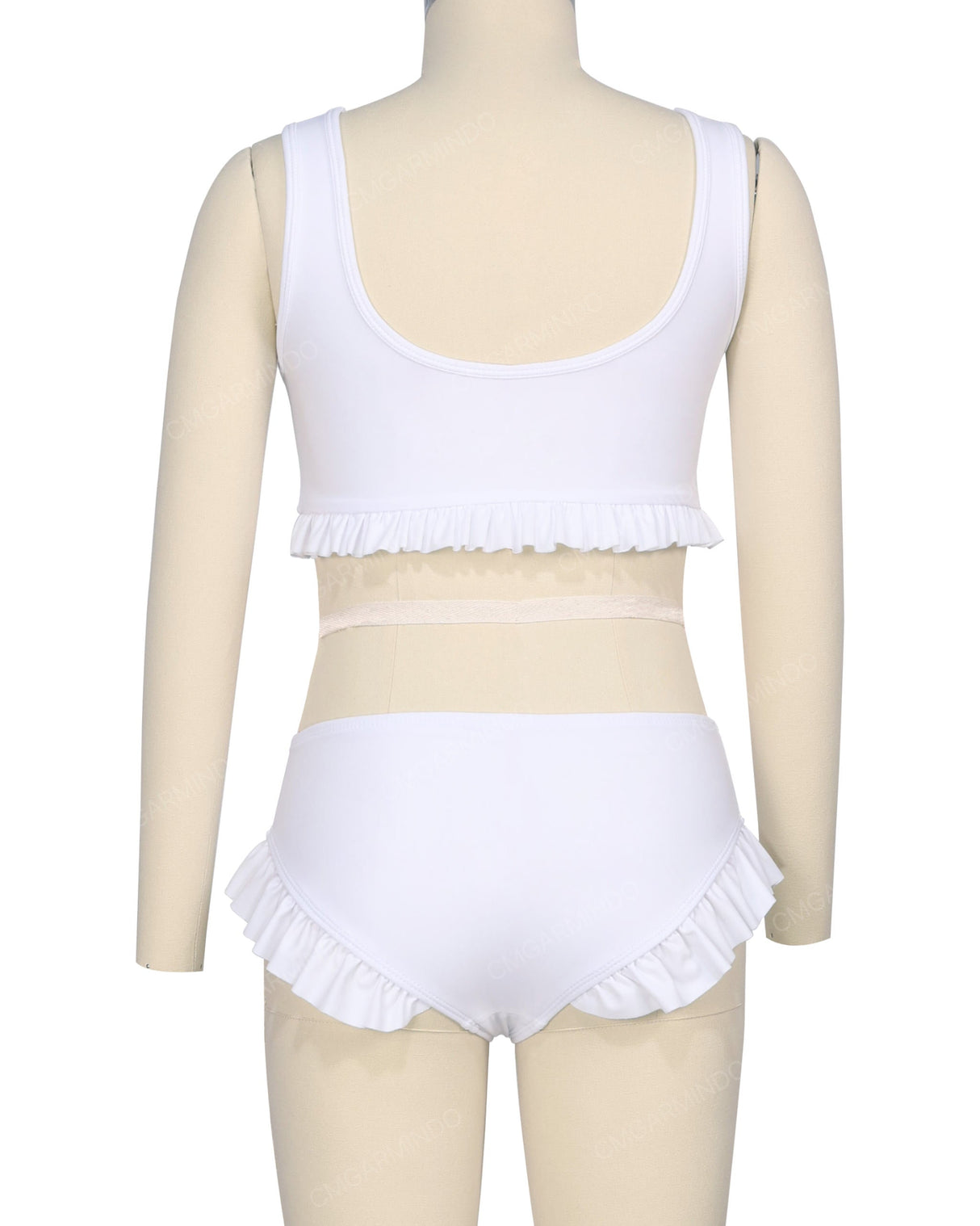 Frill Hem Bikini Top