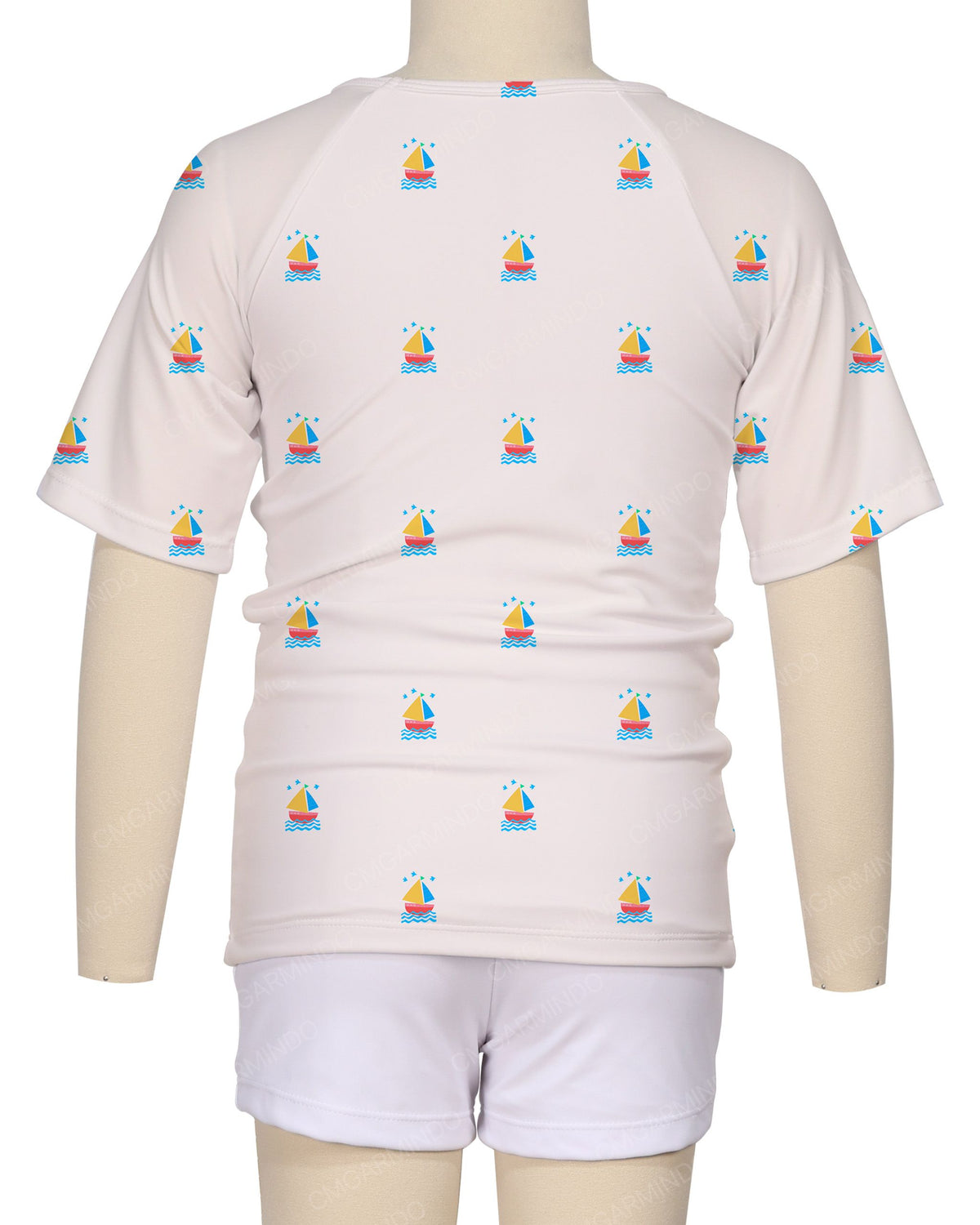 Short Sleeve Raglan Rashie