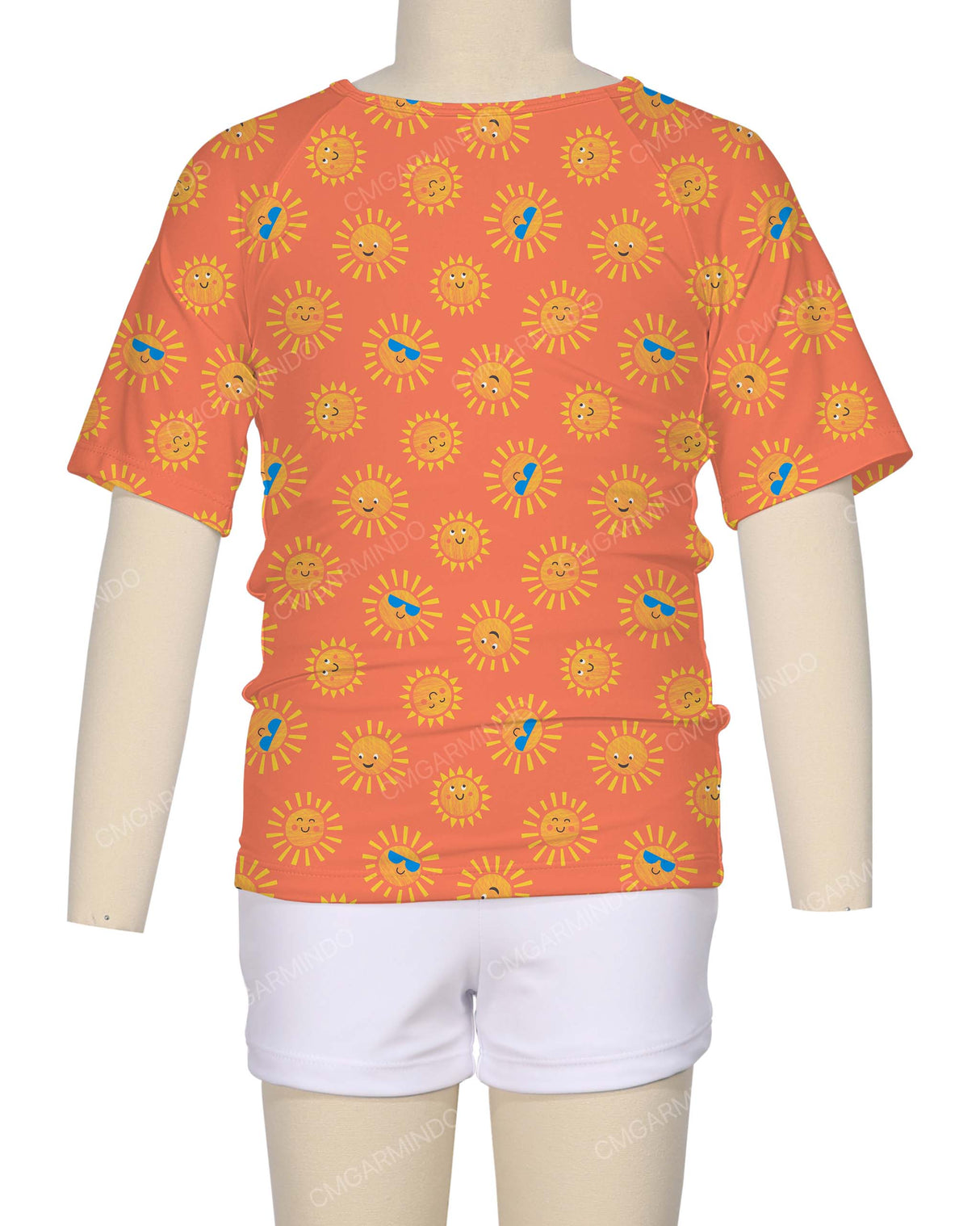 Short Sleeve Raglan Rashie