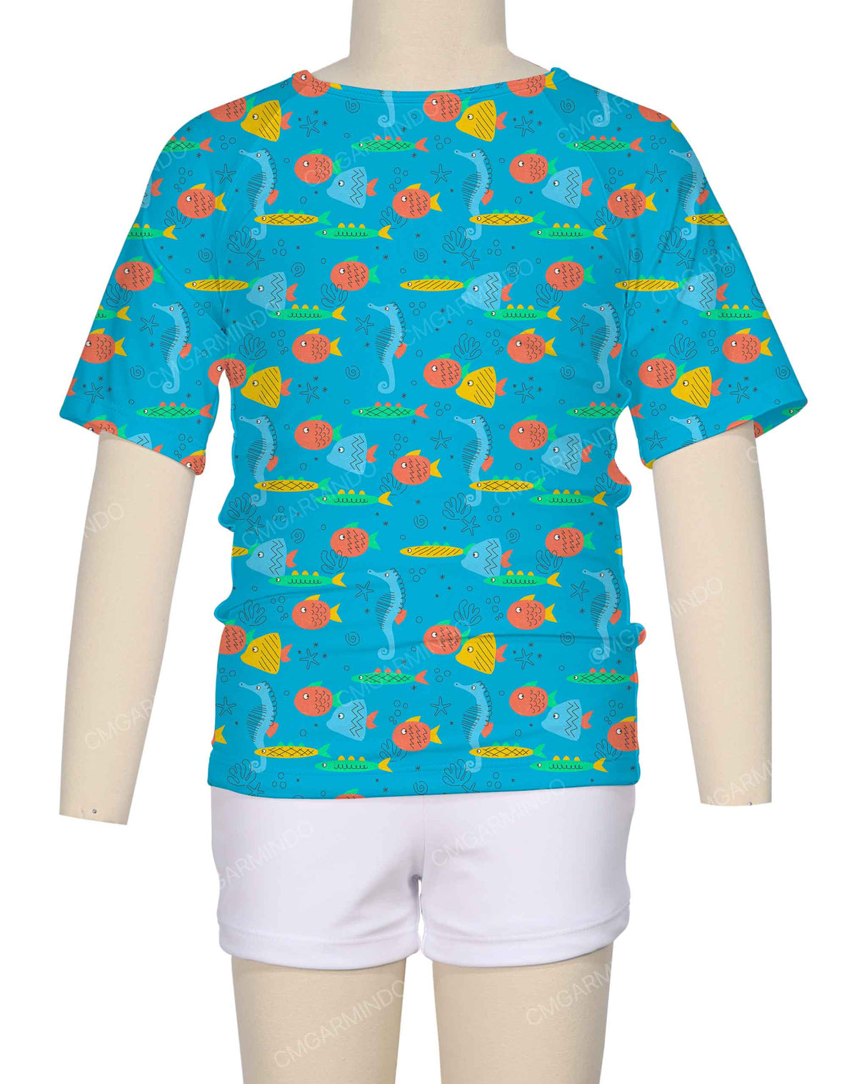 Short Sleeve Raglan Rashie