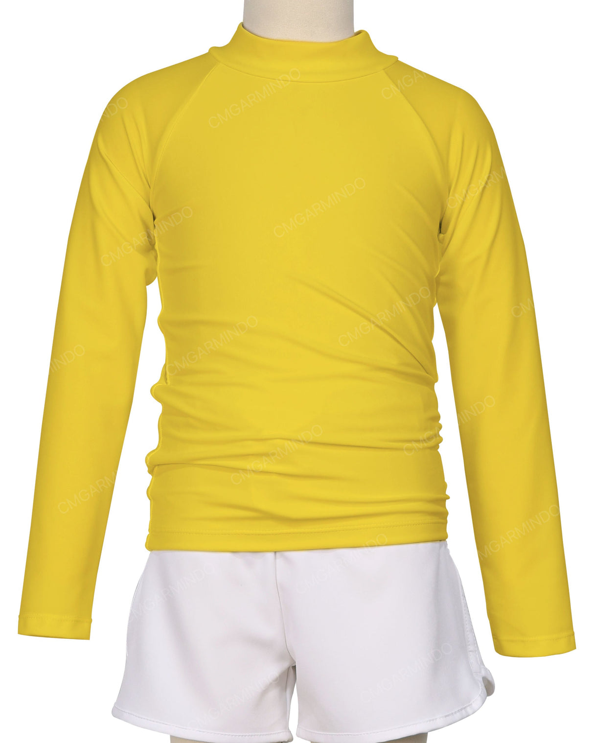 Long Sleeve Zip Back Raglan Rashie