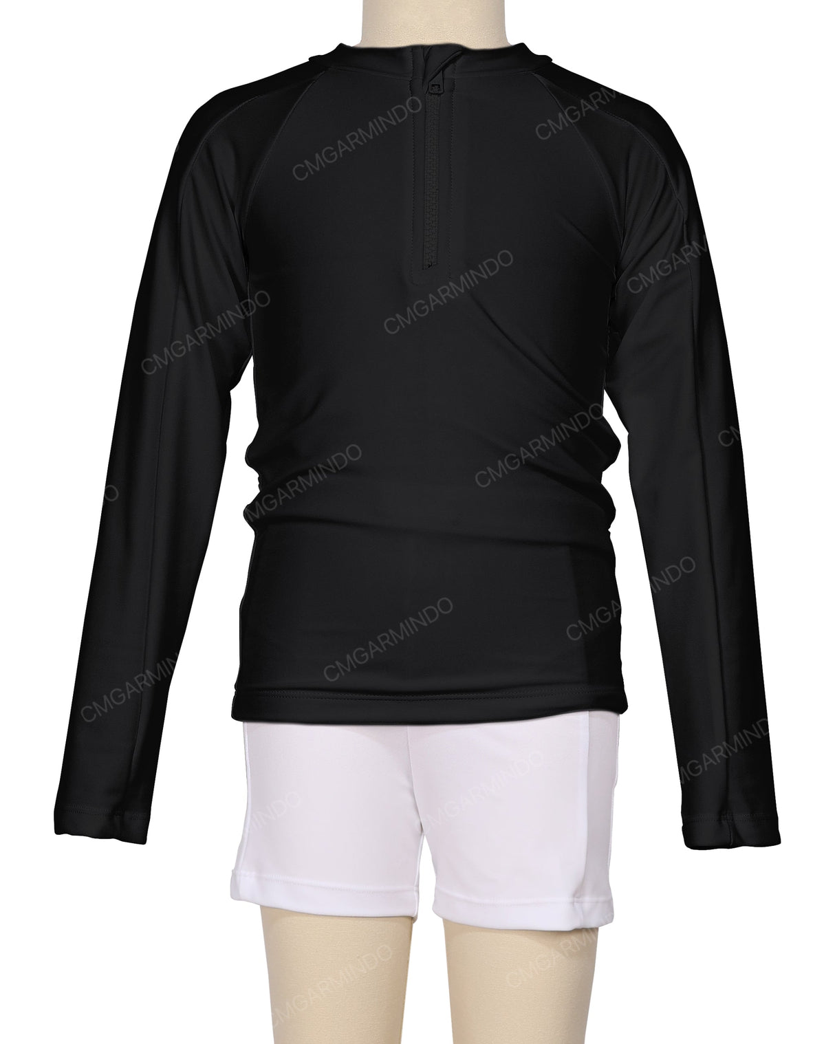 Long Sleeve Panel Raglan Rashie Top