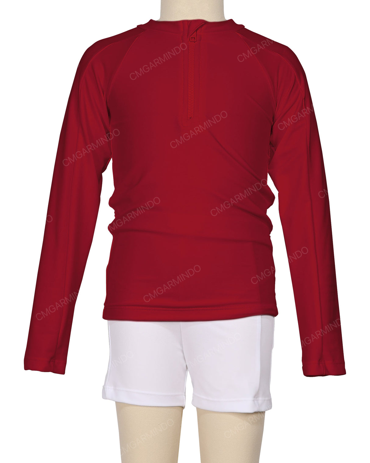 Long Sleeve Panel Raglan Rashie Top