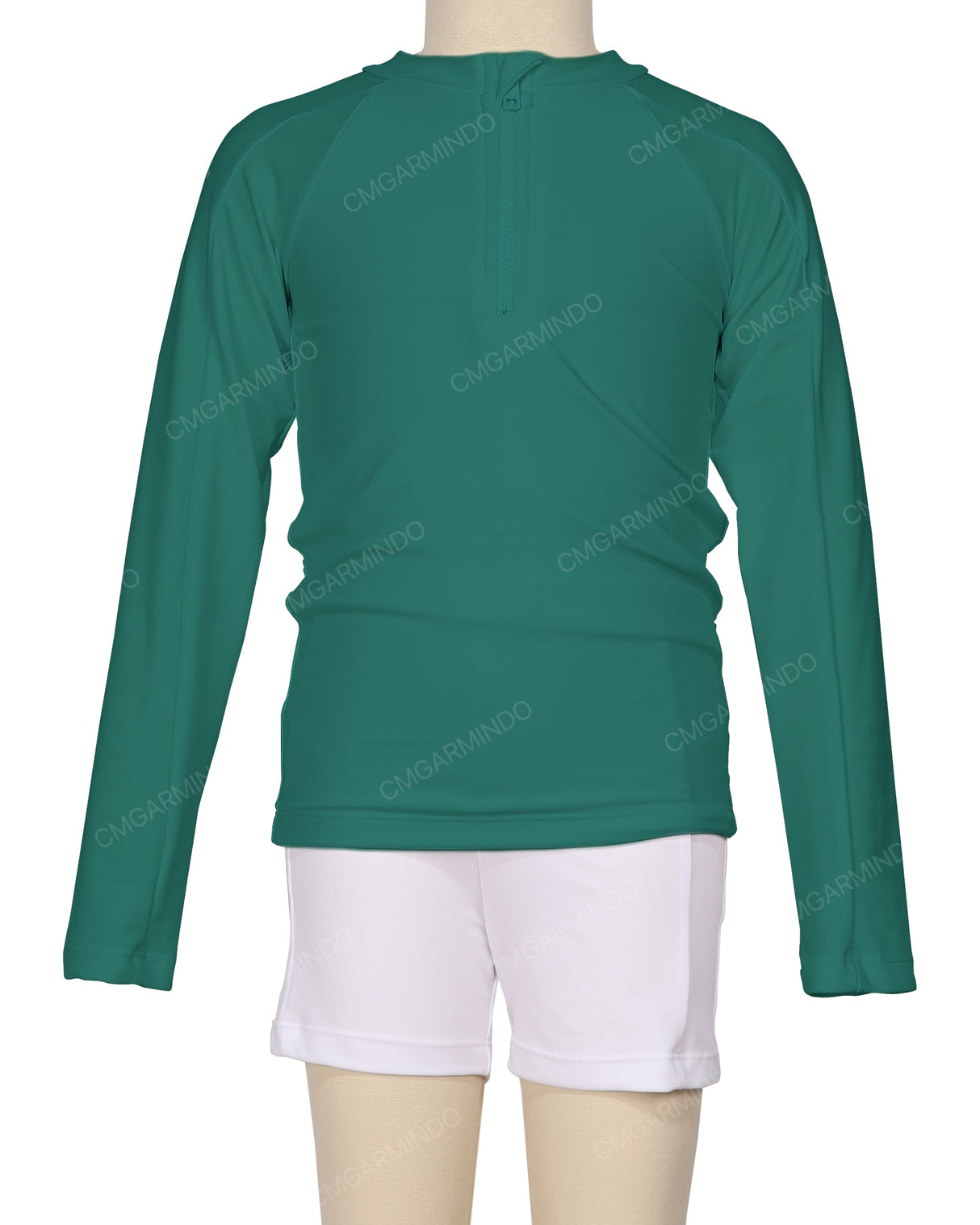 Long Sleeve Panel Raglan Rashie Top
