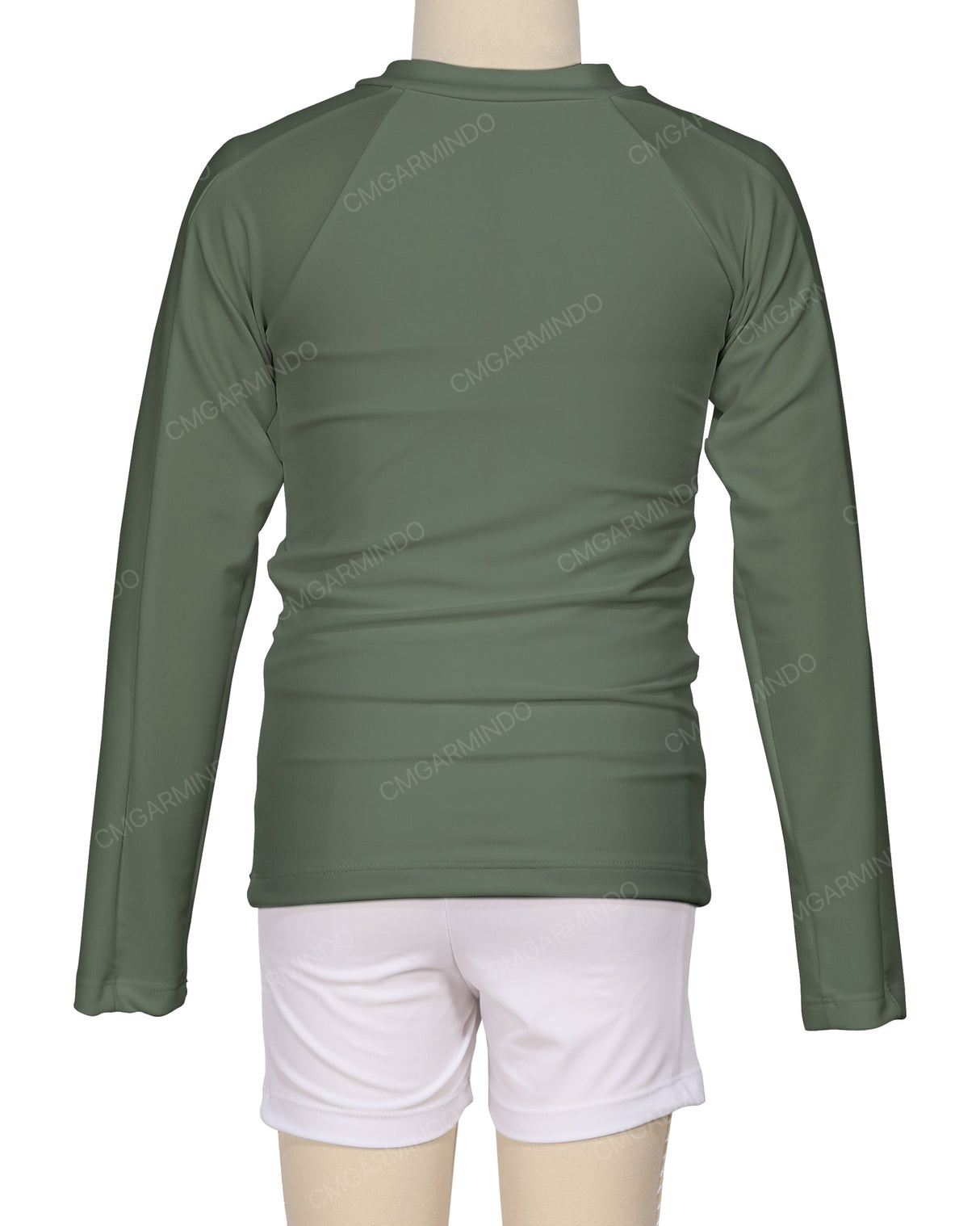 Long Sleeve Panel Raglan Rashie Top