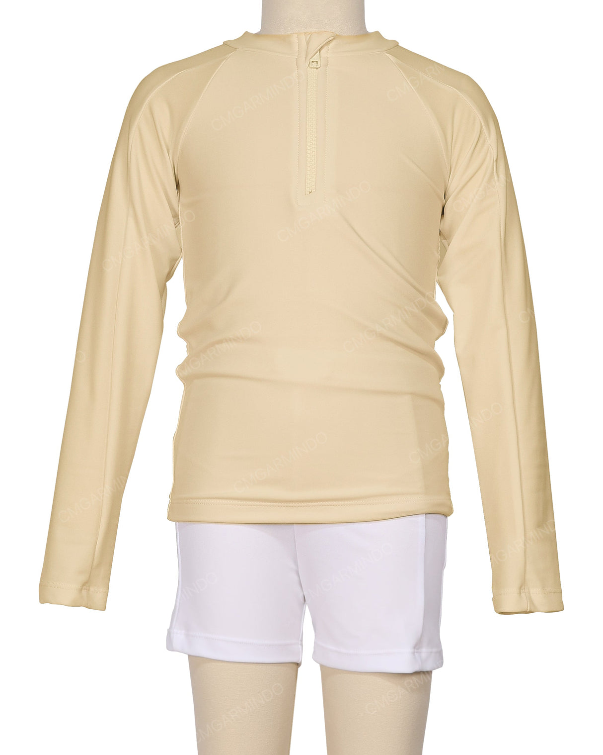 Long Sleeve Panel Raglan Rashie Top