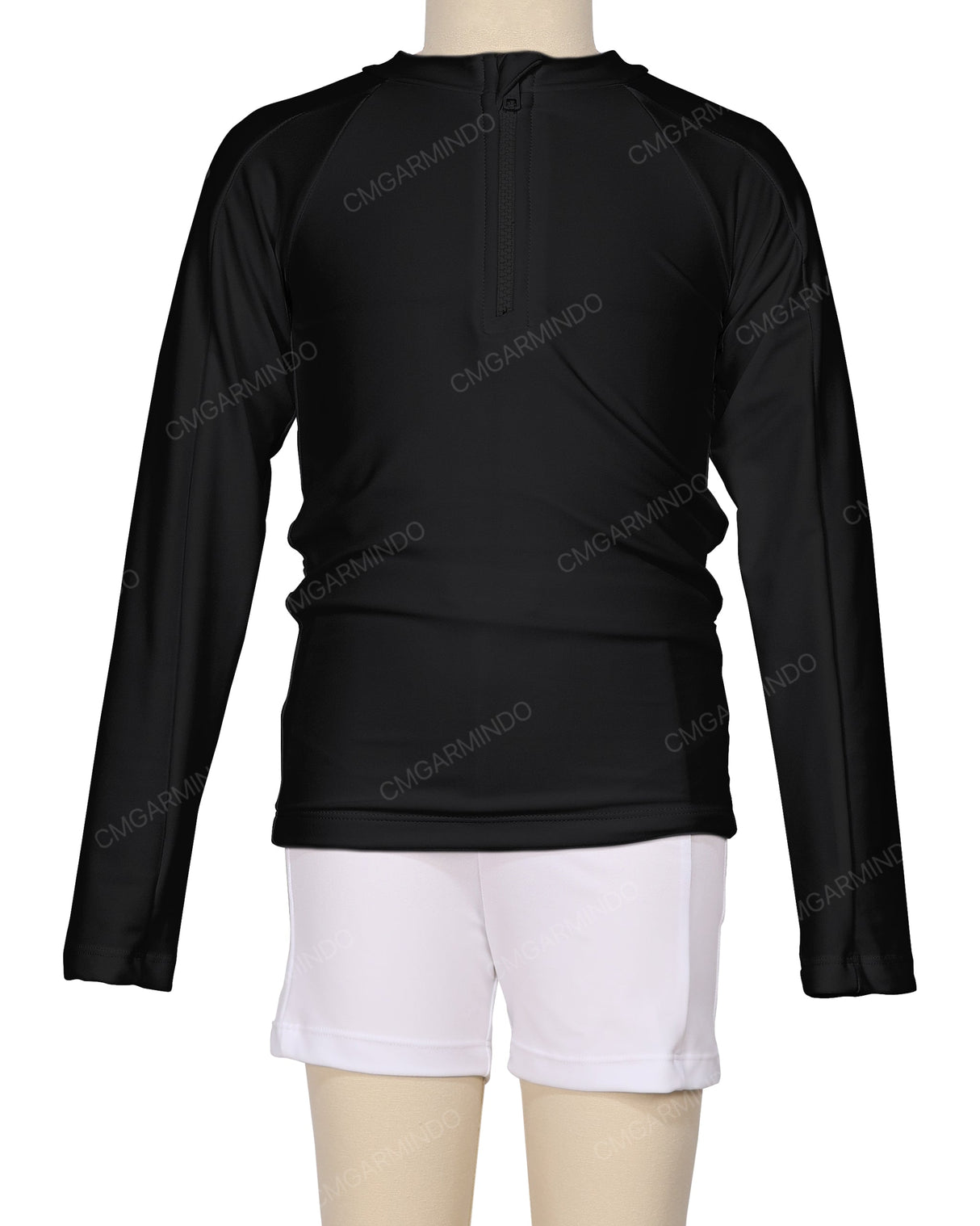 Long Sleeve Panel Raglan Rashie Top