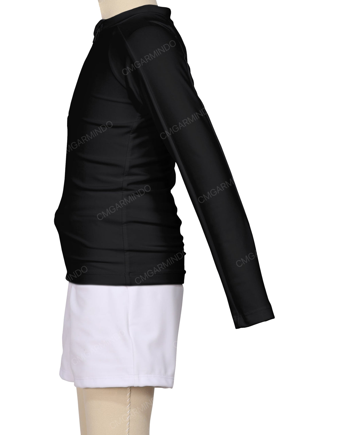 Long Sleeve Panel Raglan Rashie Top