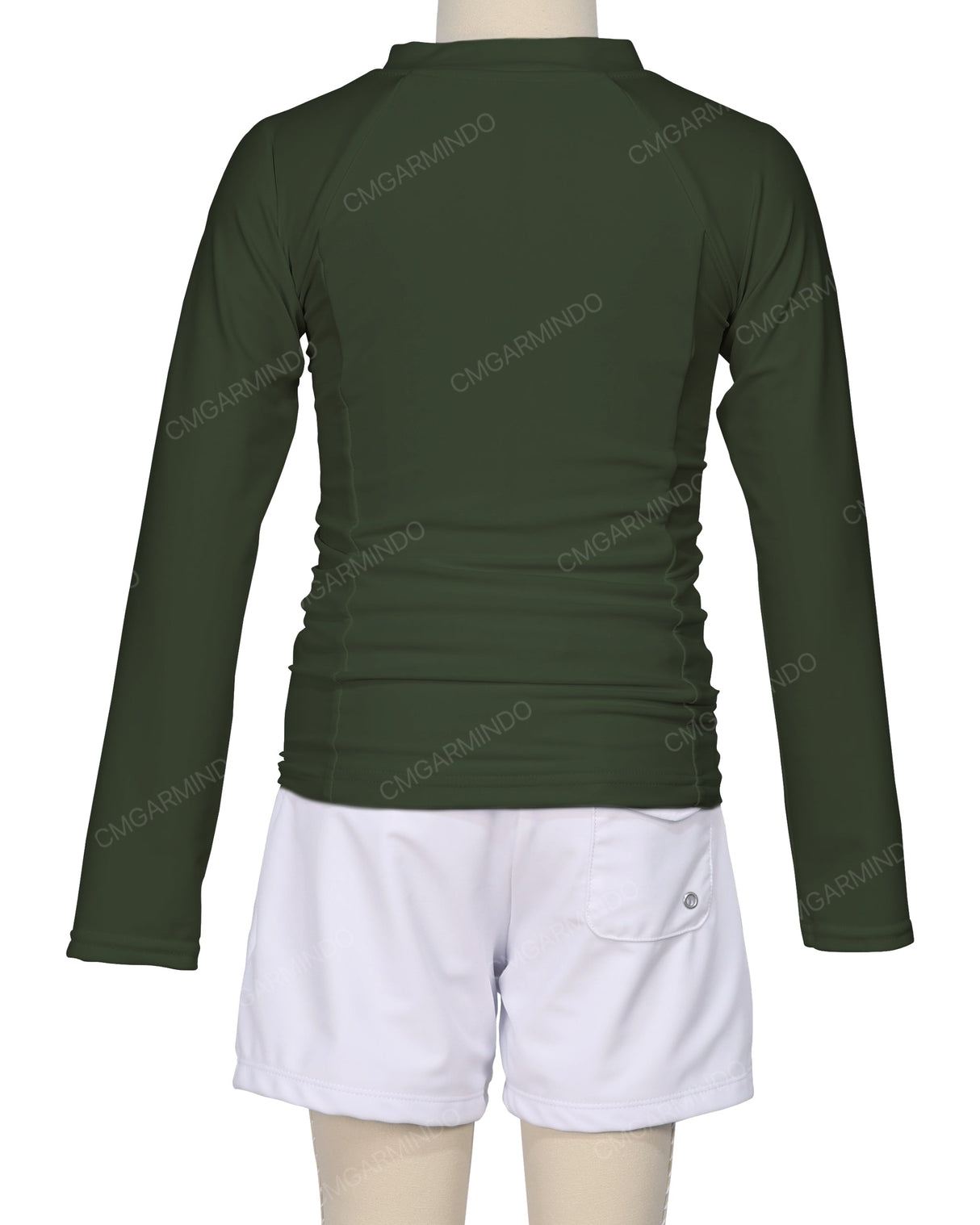 Long Sleeve Side Panel Raglan Rashie