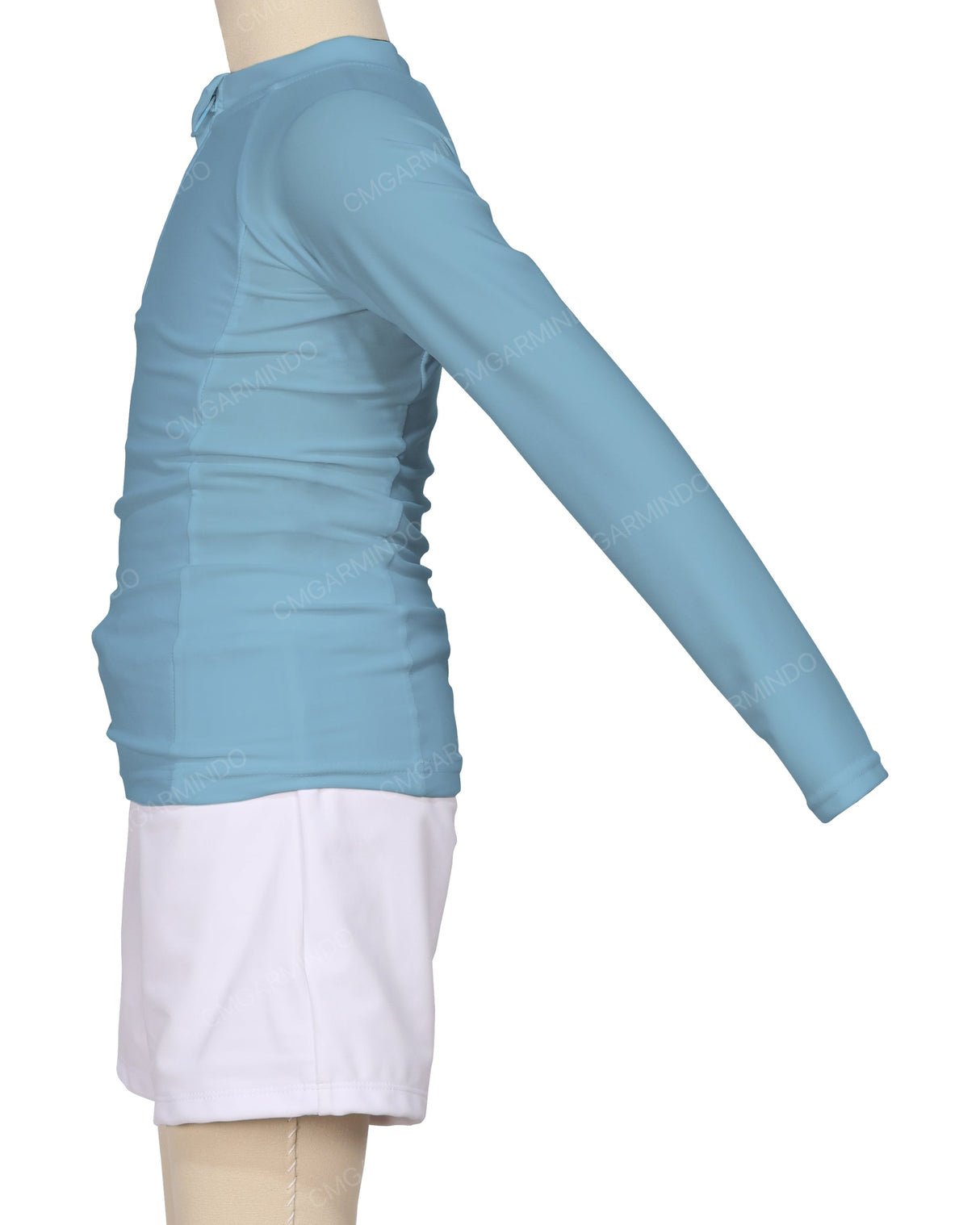 Long Sleeve Side Panel Raglan Rashie