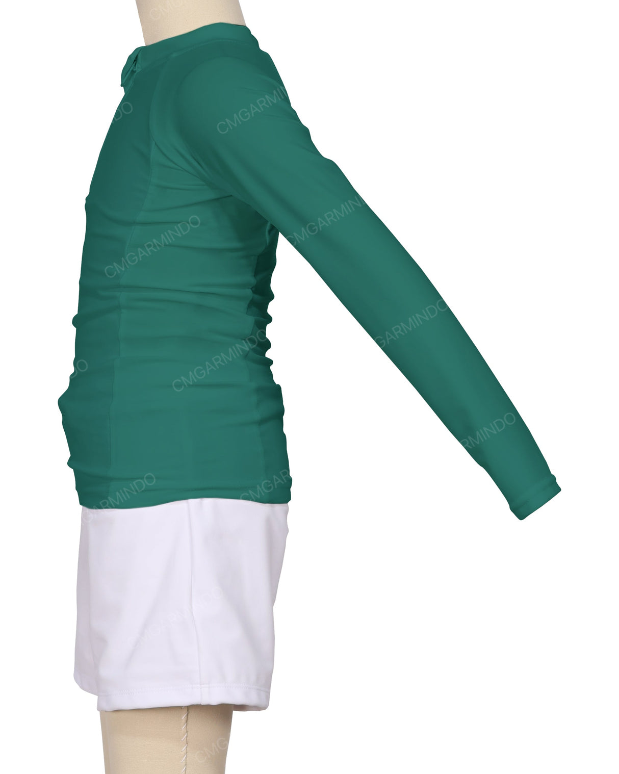 Long Sleeve Side Panel Raglan Rashie
