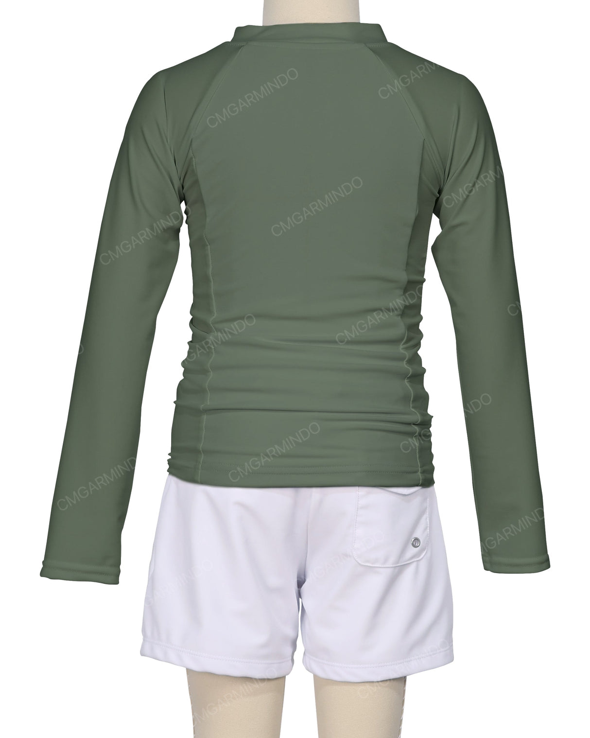 Long Sleeve Side Panel Raglan Rashie