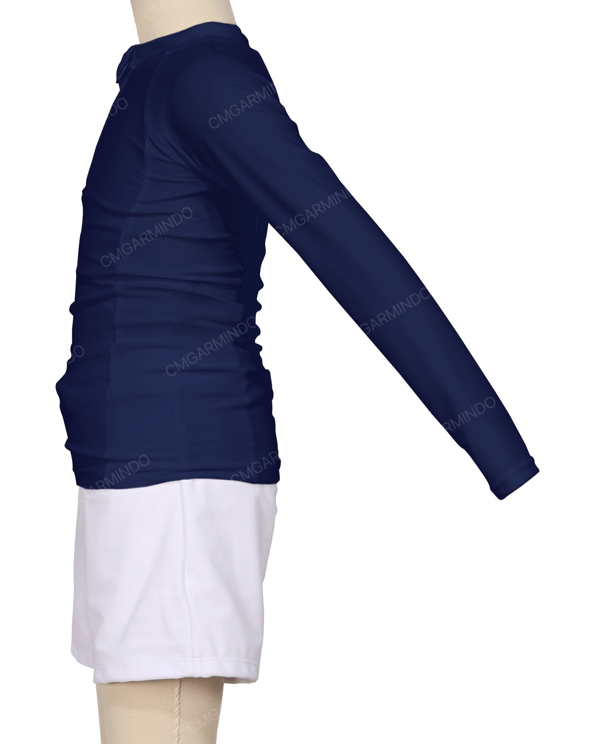 Long Sleeve Side Panel Raglan Rashie