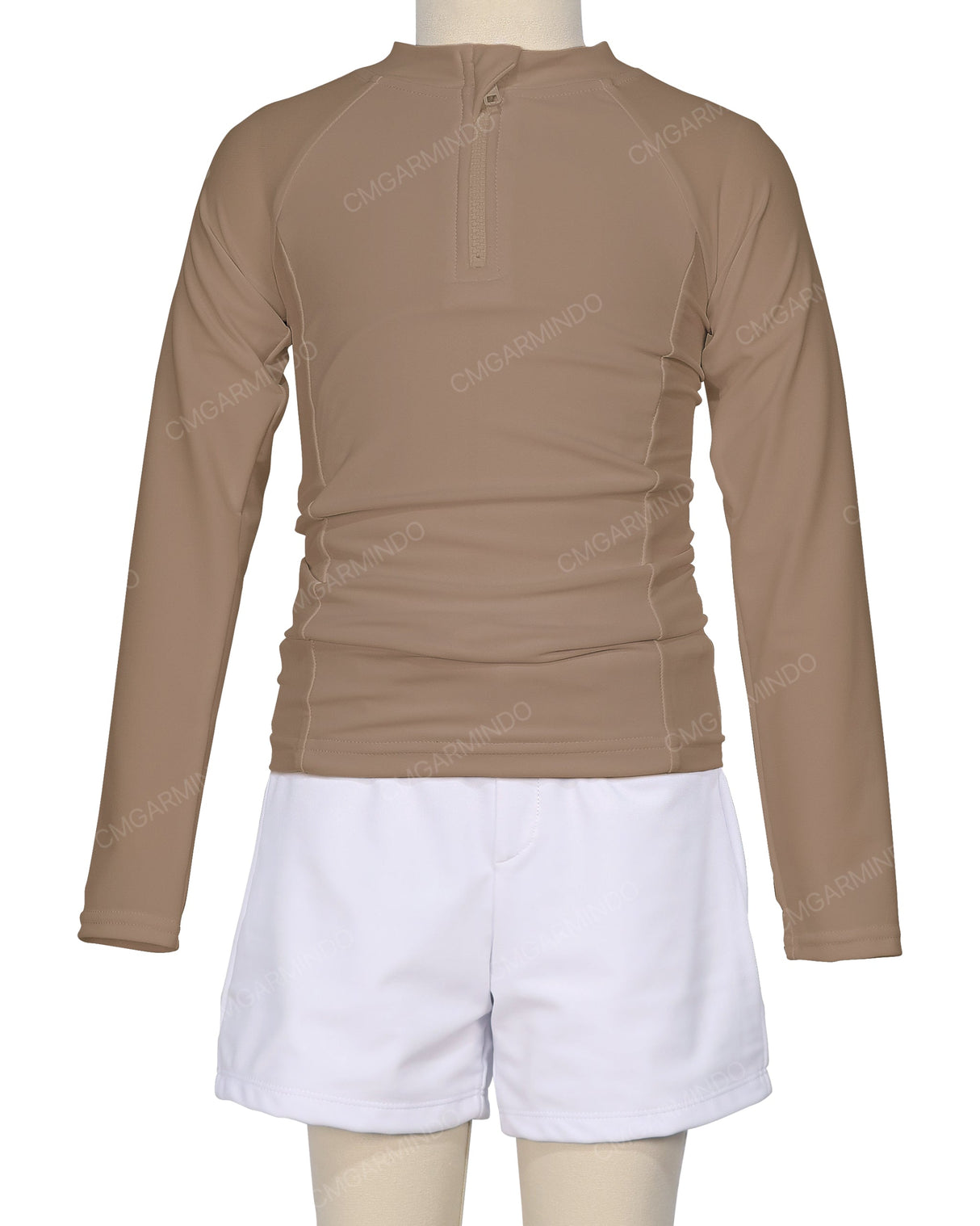 Long Sleeve Side Panel Raglan Rashie