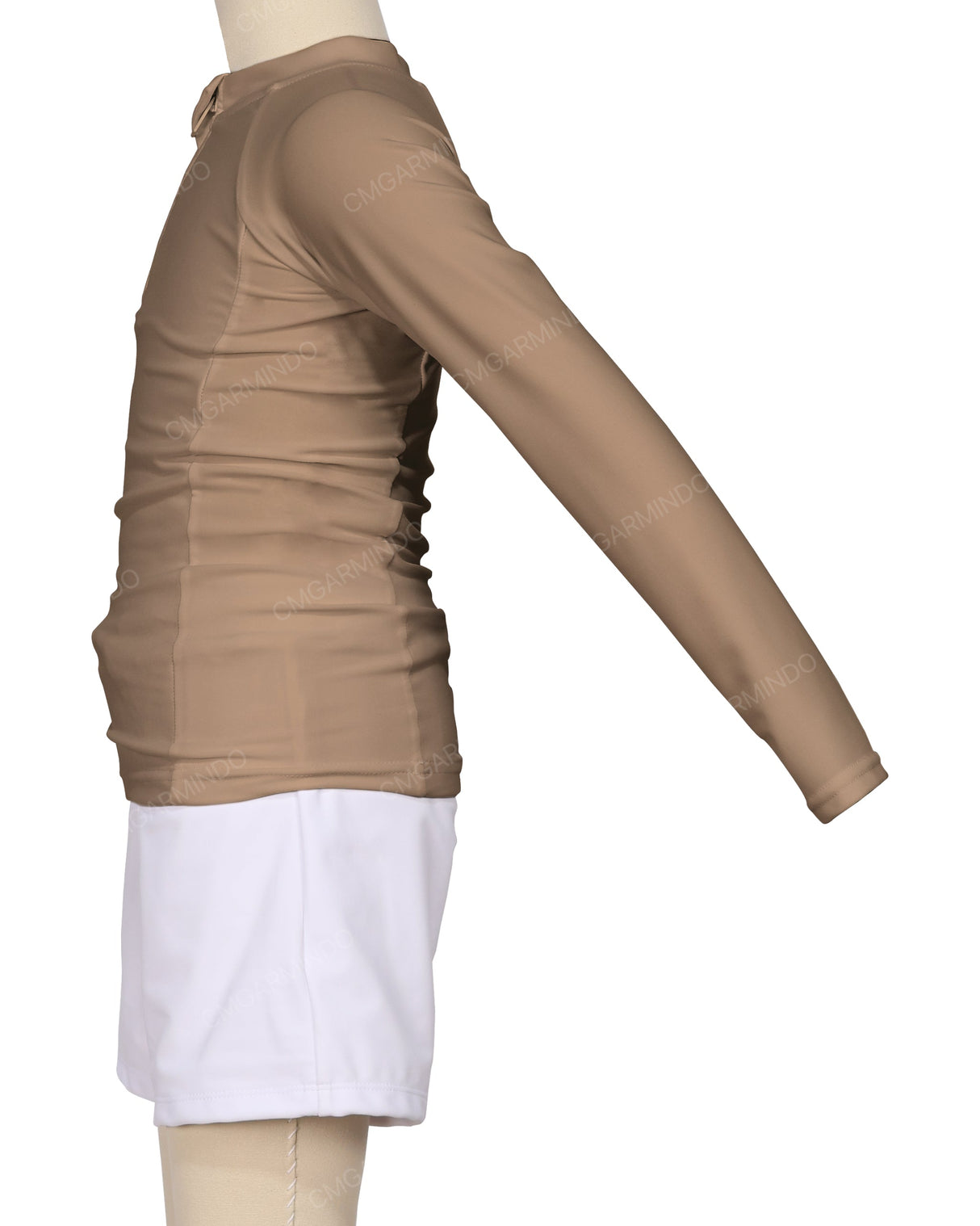 Long Sleeve Side Panel Raglan Rashie