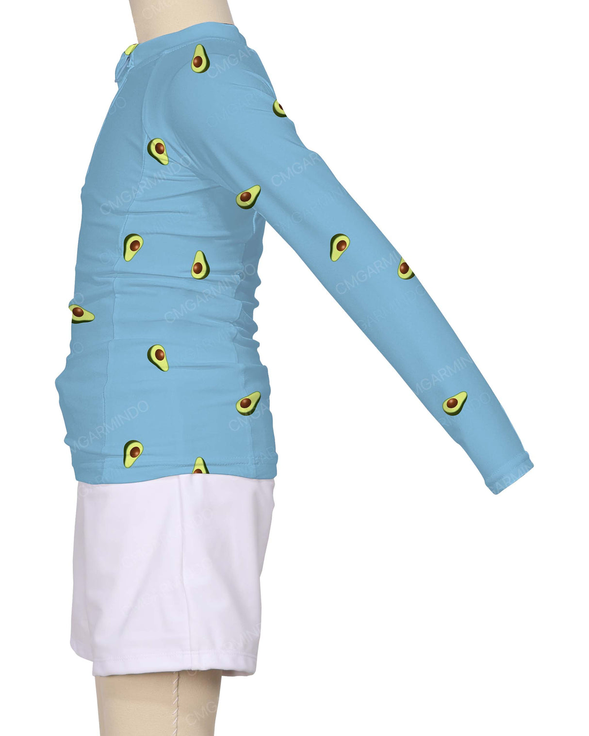 Long Sleeve Side Panel Raglan Rashie