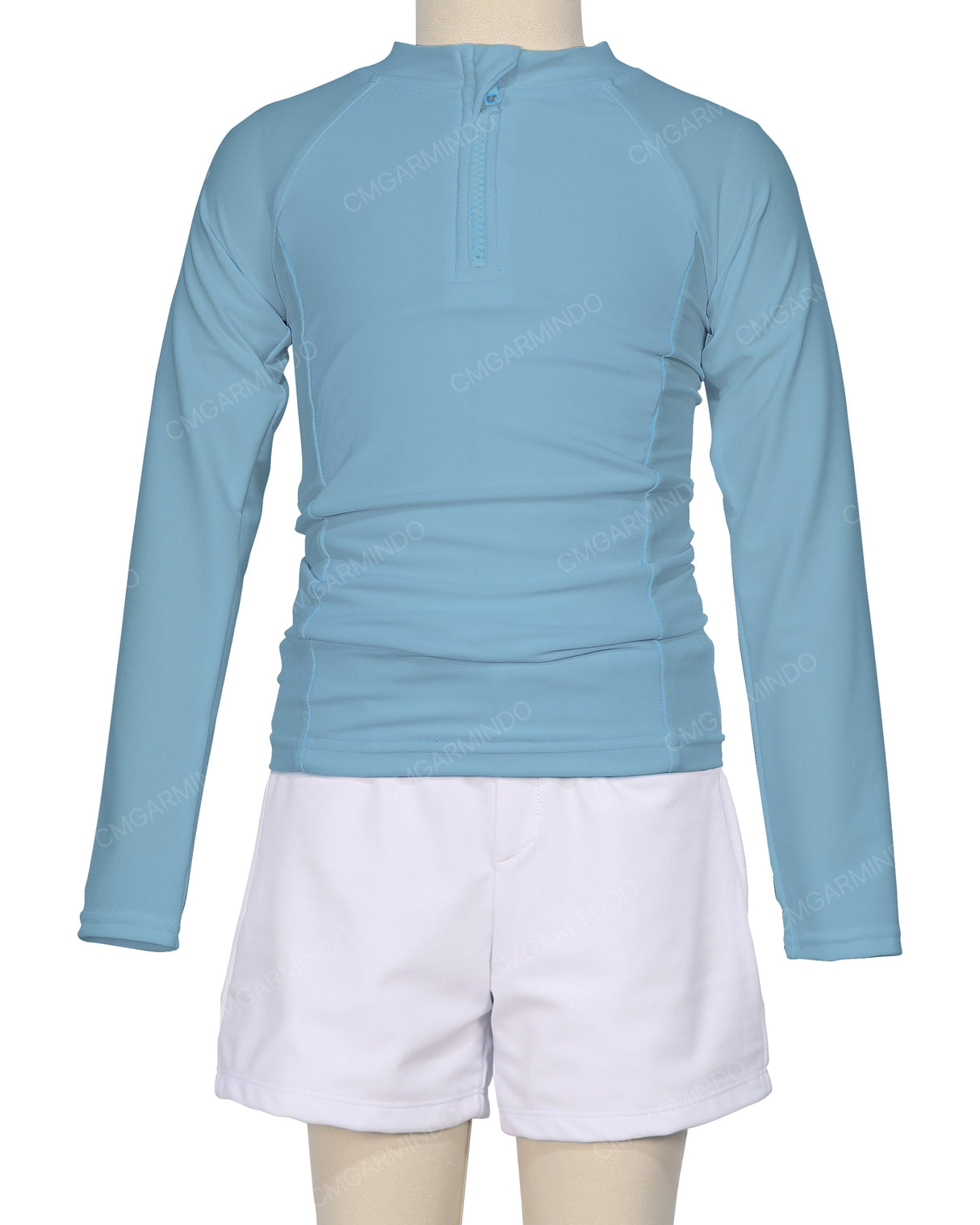 Long Sleeve Side Panel Raglan Rashie