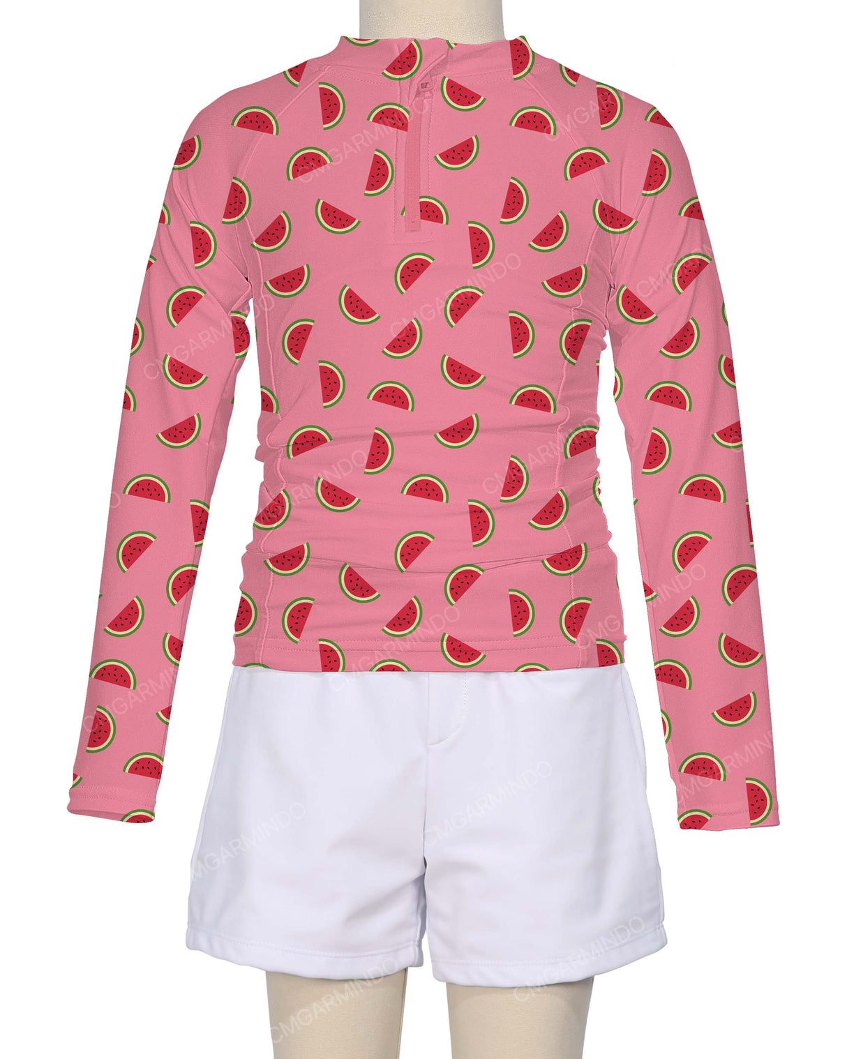 Long Sleeve Side Panel Raglan Rashie