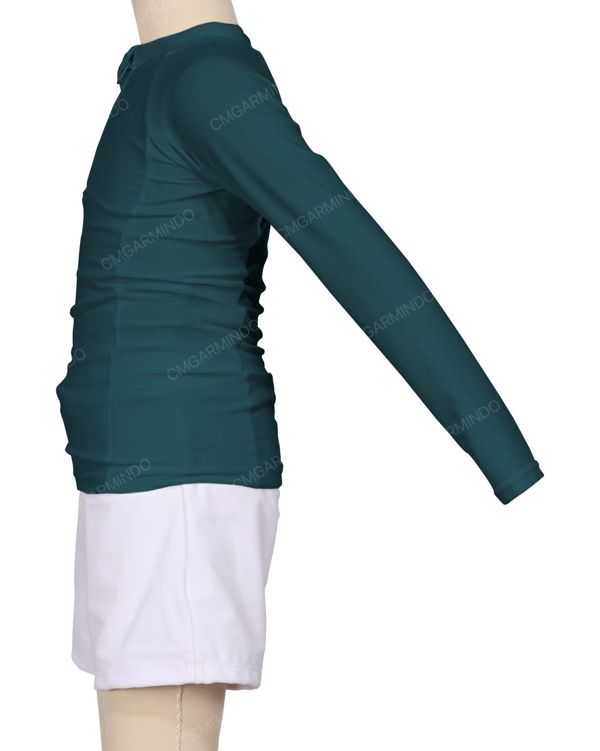Long Sleeve Side Panel Raglan Rashie
