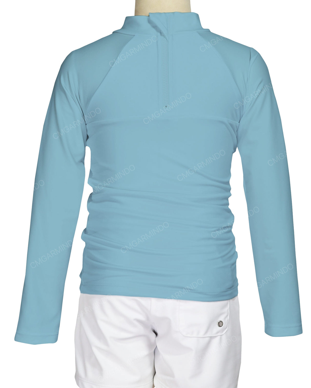 Long Sleeve Chest Panel Raglan Rashie