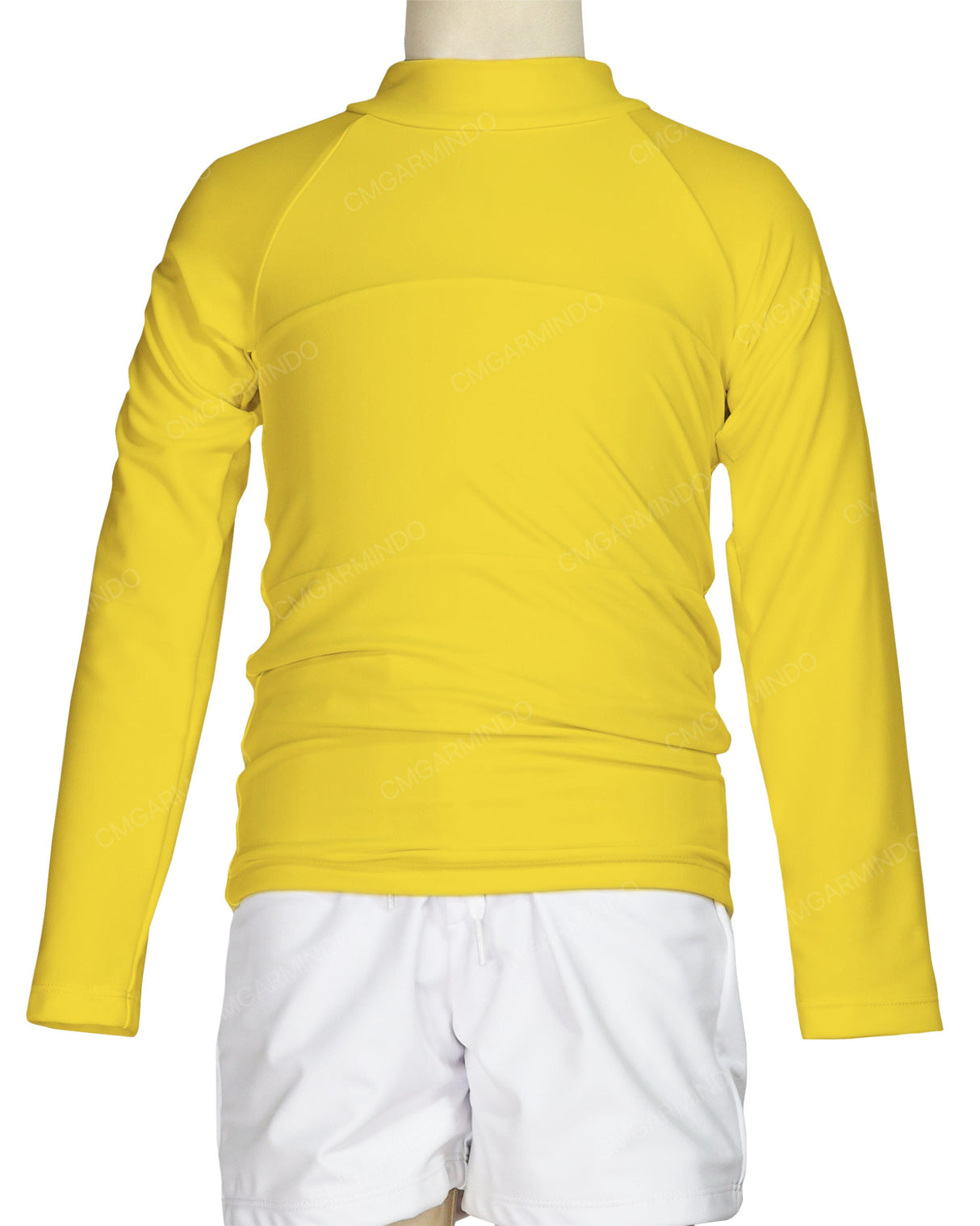 Long Sleeve Chest Panel Raglan Rashie