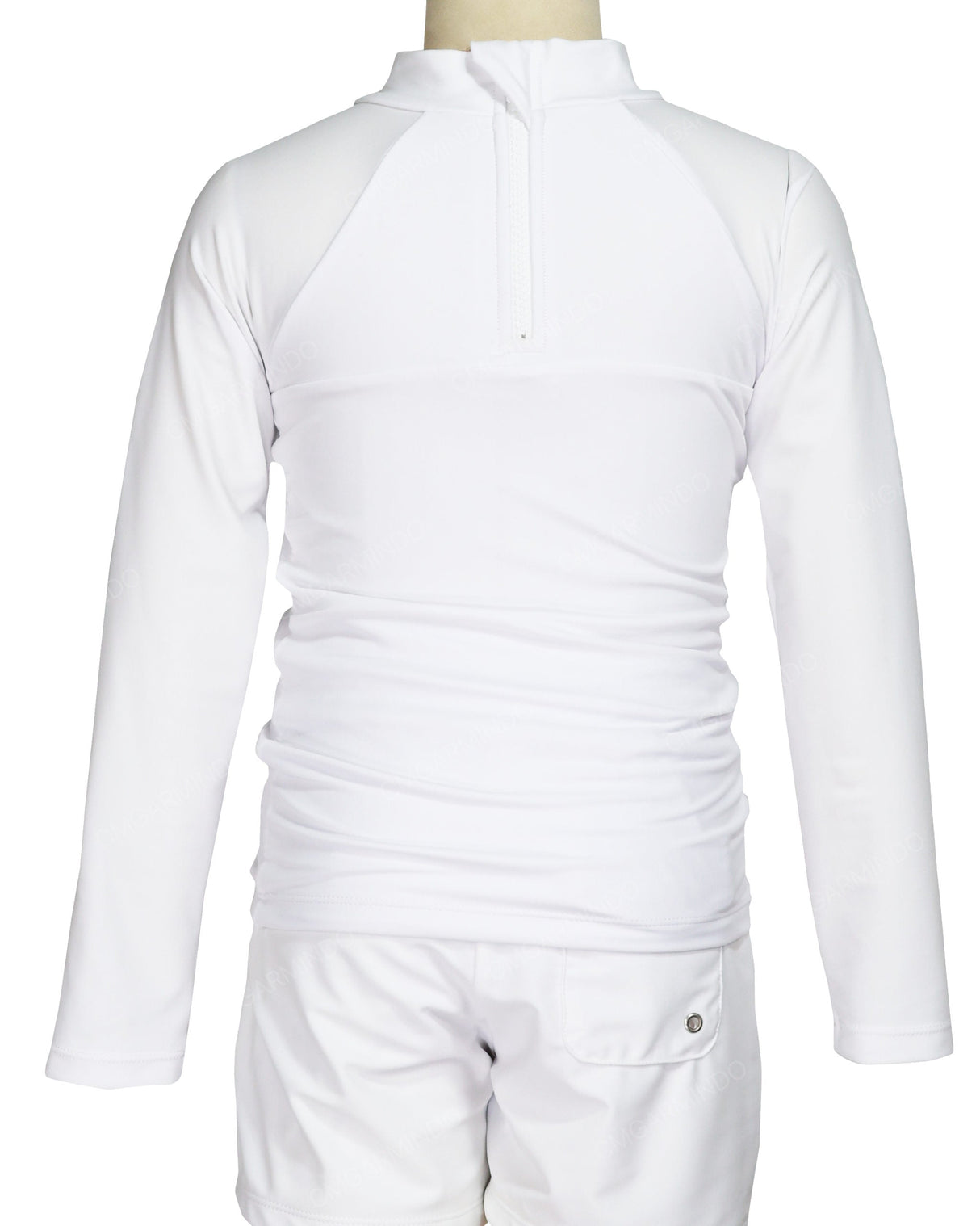 Long Sleeve Chest Panel Raglan Rashie