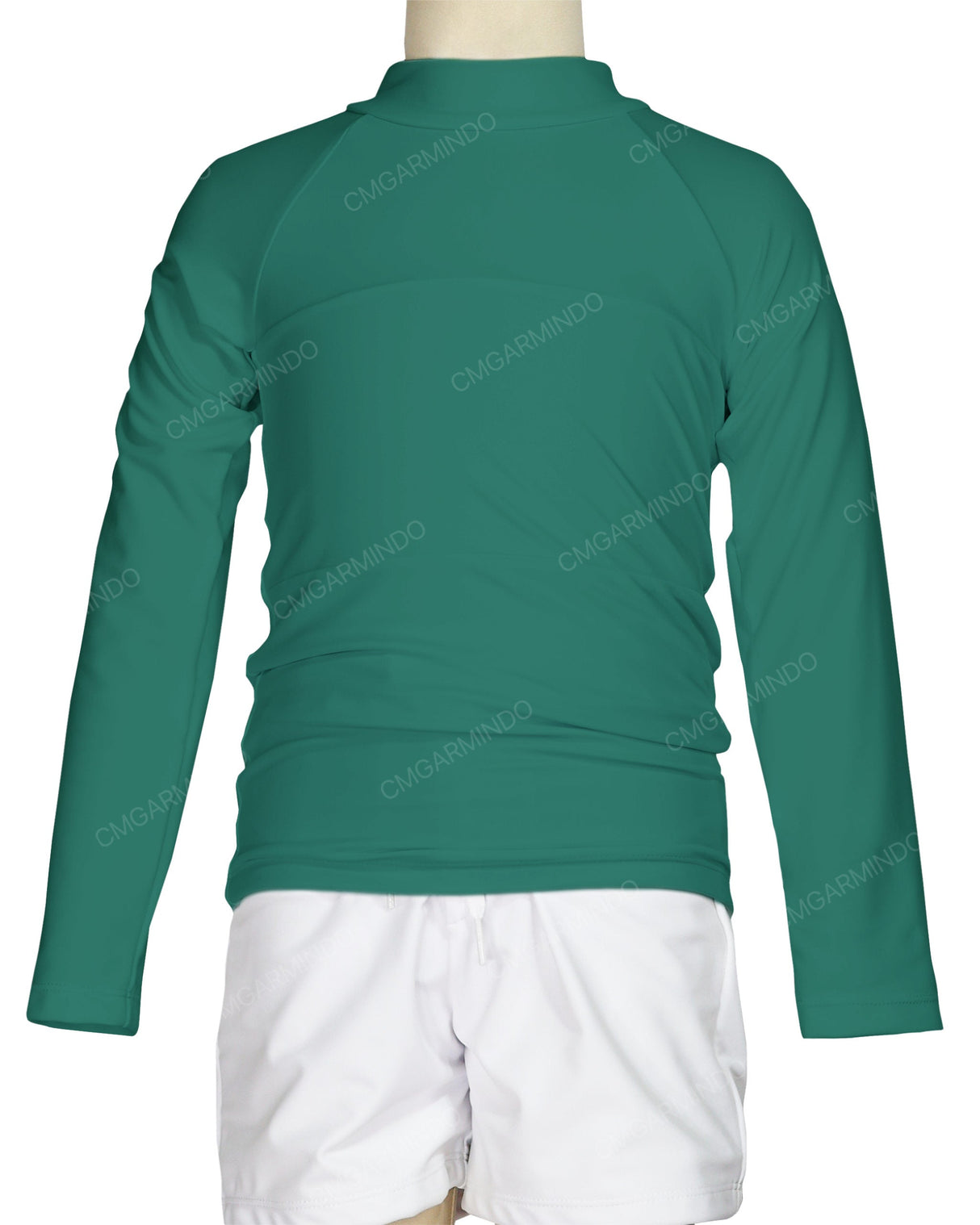 Long Sleeve Chest Panel Raglan Rashie