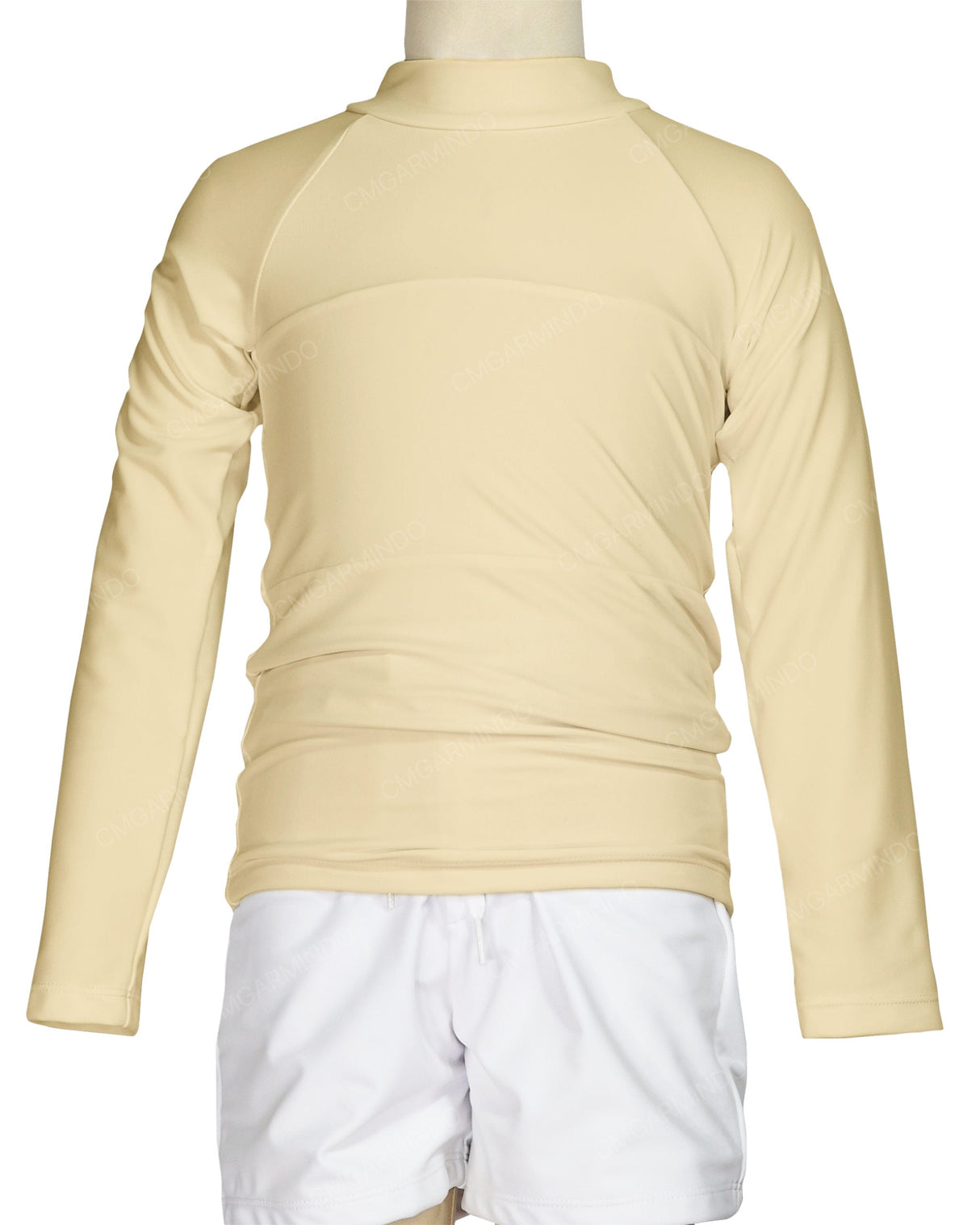Long Sleeve Chest Panel Raglan Rashie
