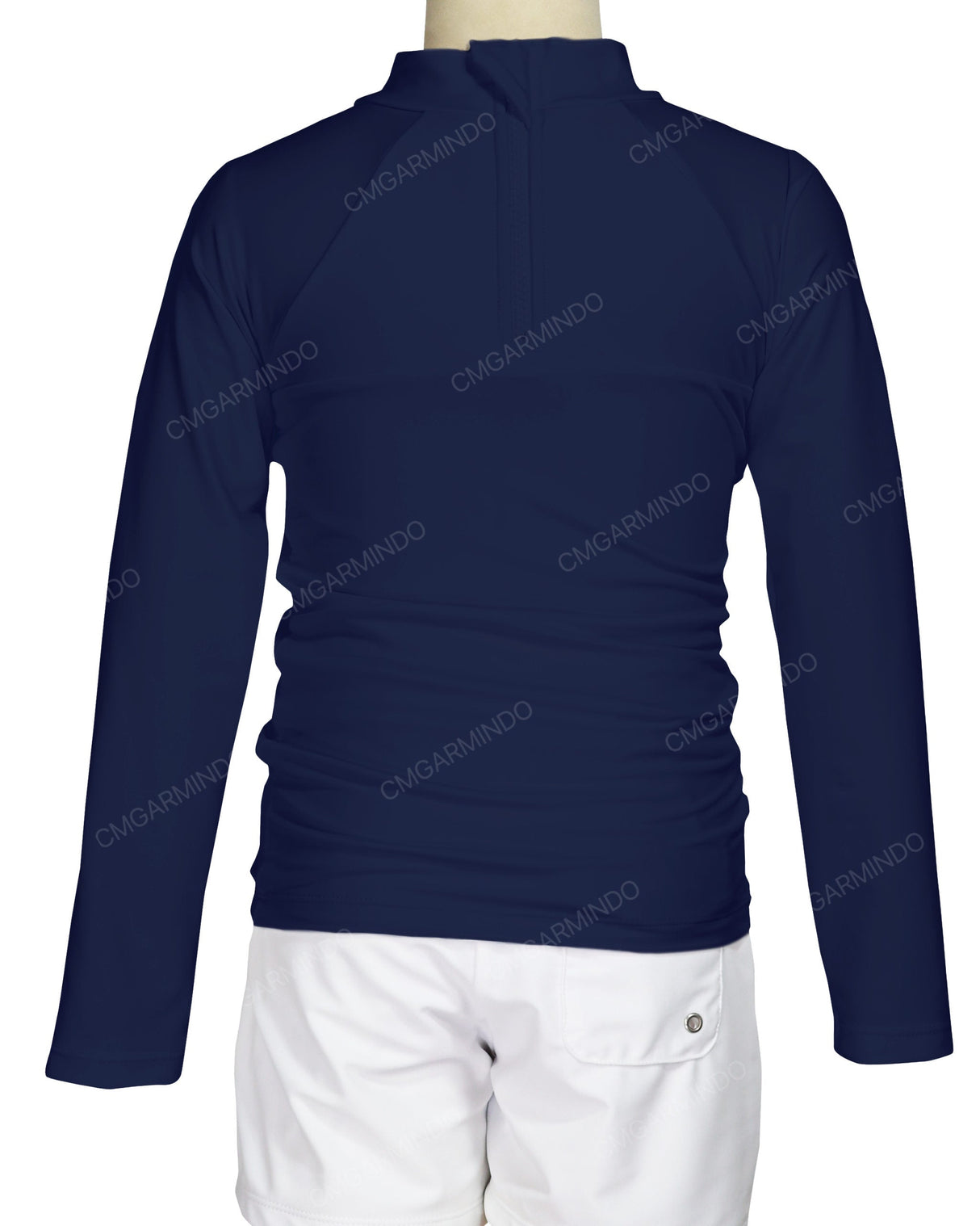 Long Sleeve Chest Panel Raglan Rashie