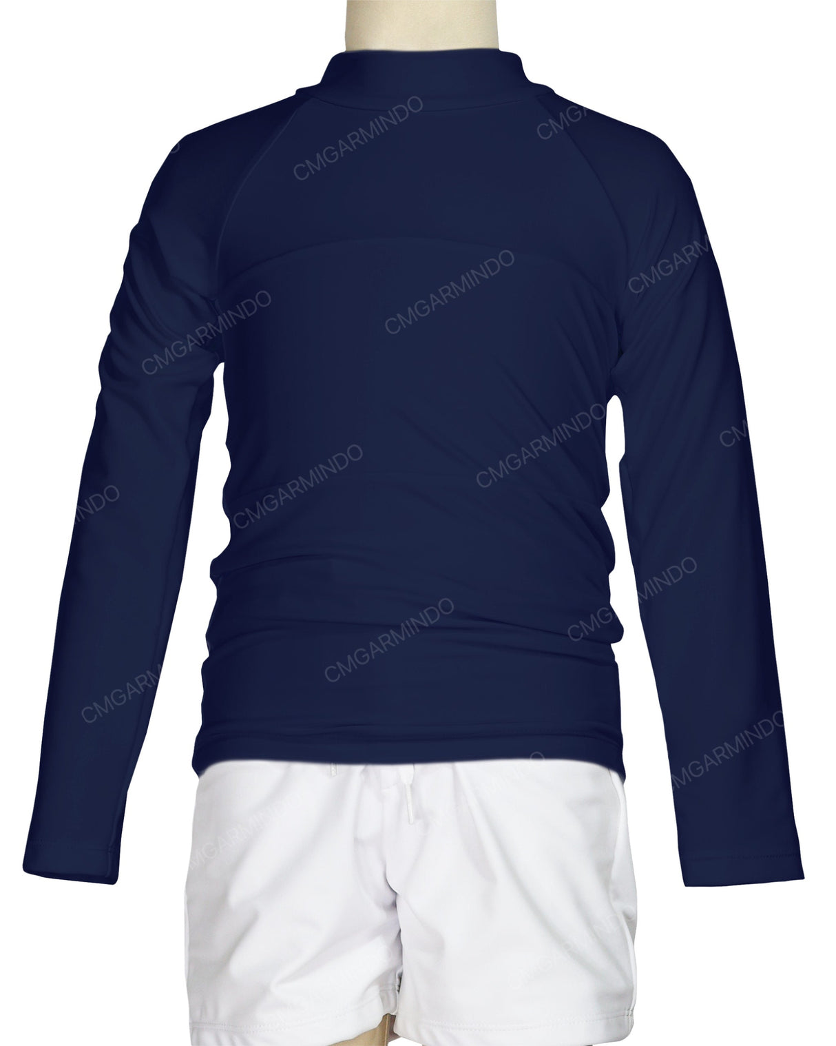 Long Sleeve Chest Panel Raglan Rashie