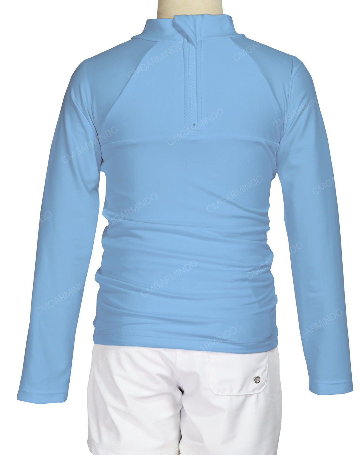 Long Sleeve Chest Panel Raglan Rashie