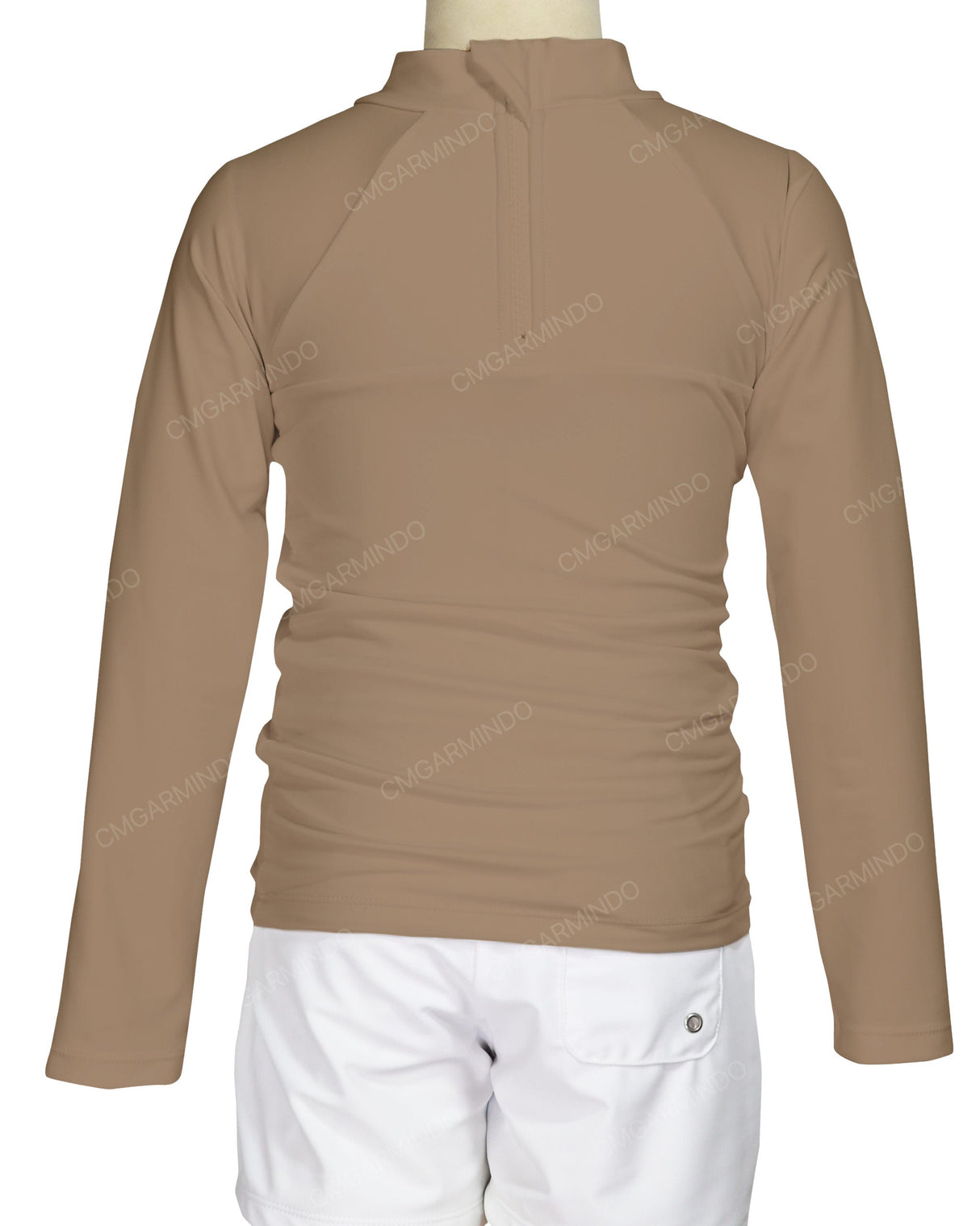 Long Sleeve Chest Panel Raglan Rashie