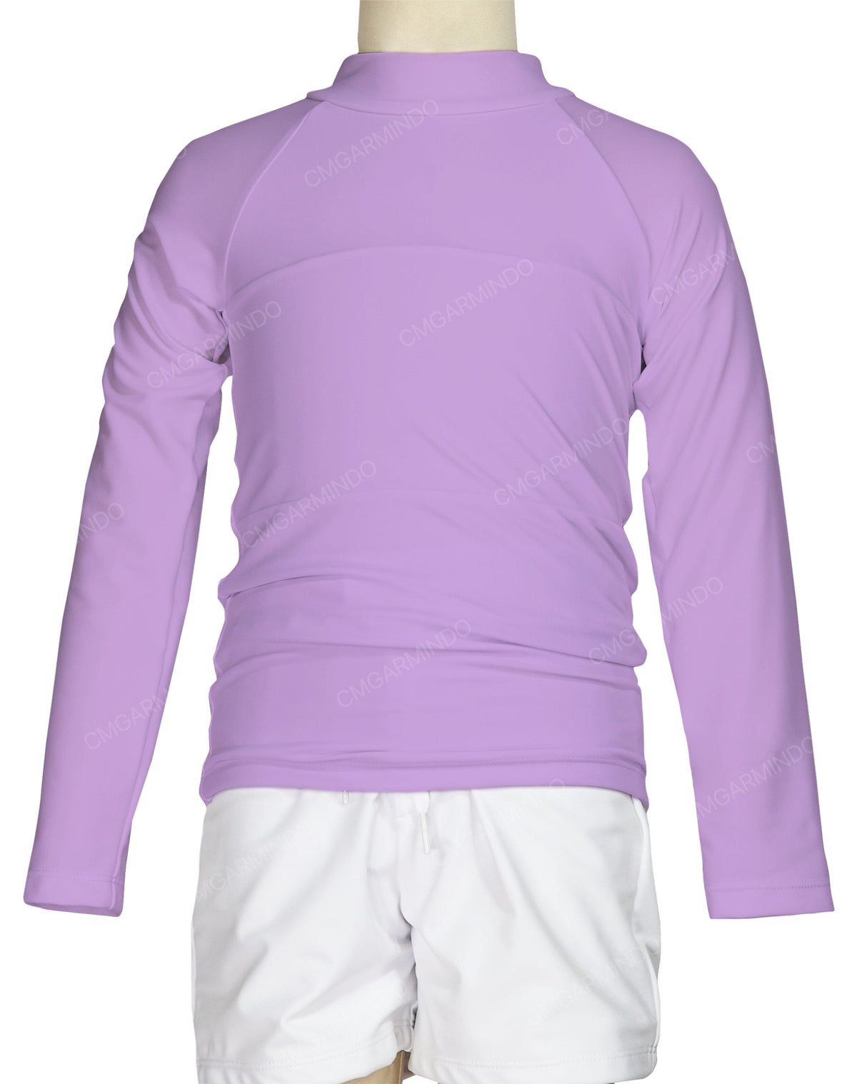 Long Sleeve Chest Panel Raglan Rashie
