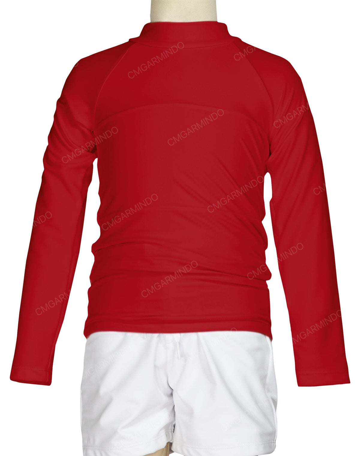 Long Sleeve Chest Panel Raglan Rashie